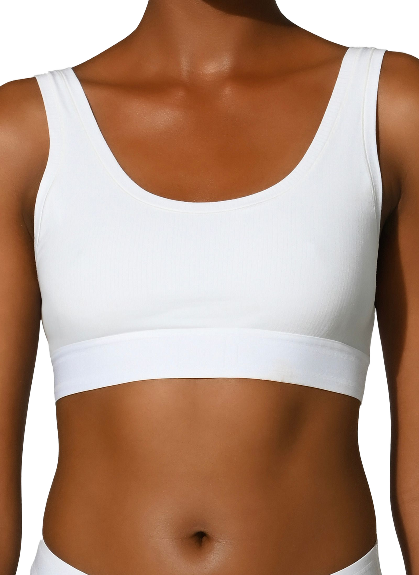 Gemischter Baumwoll-BH WOLFORD Weiss