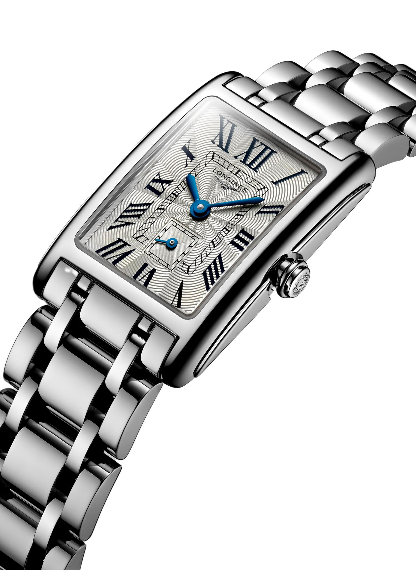 Montre quartz Longines DolceVita en acier inoxydable LONGINES Blanc