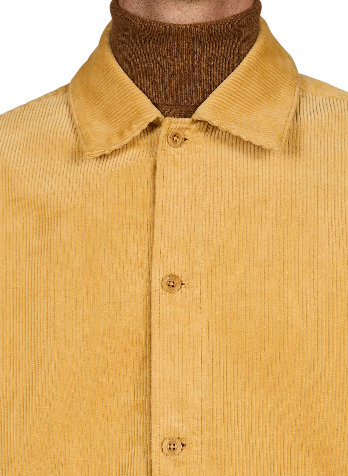 Gerade geschnittene Jacke aus Cordstoff AIGLE Braun