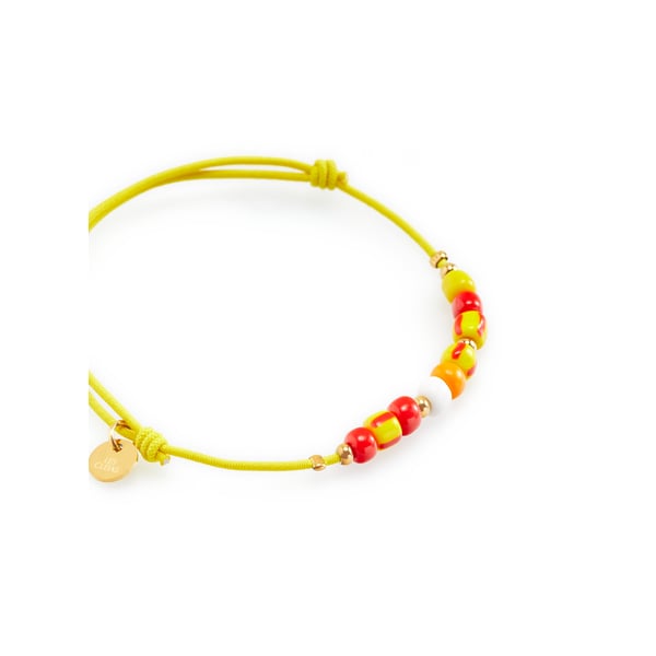 Bracelet avec perles fantaisie