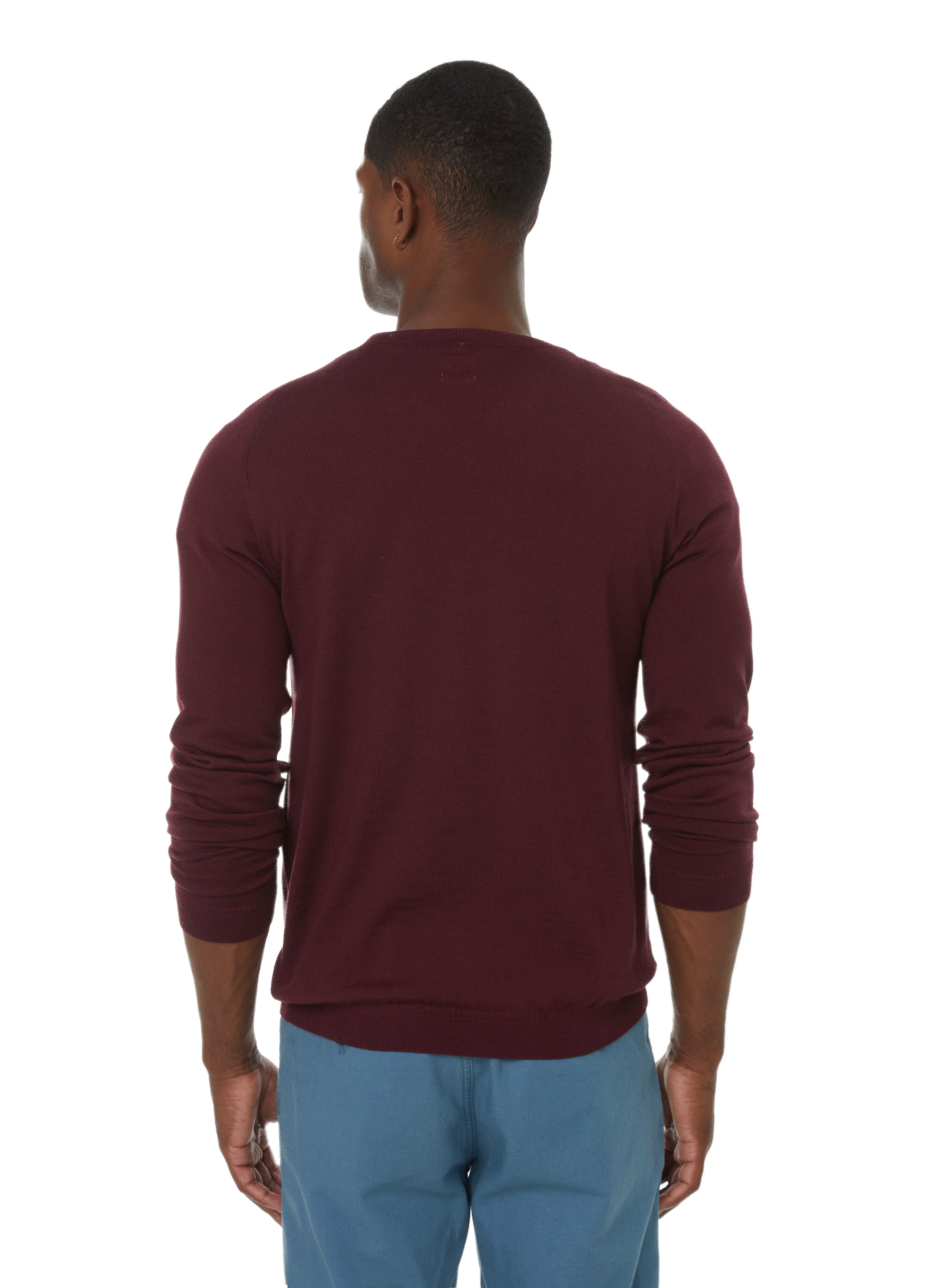 Pull en laine mérinos Flex AU PRINTEMPS PARIS Rouge