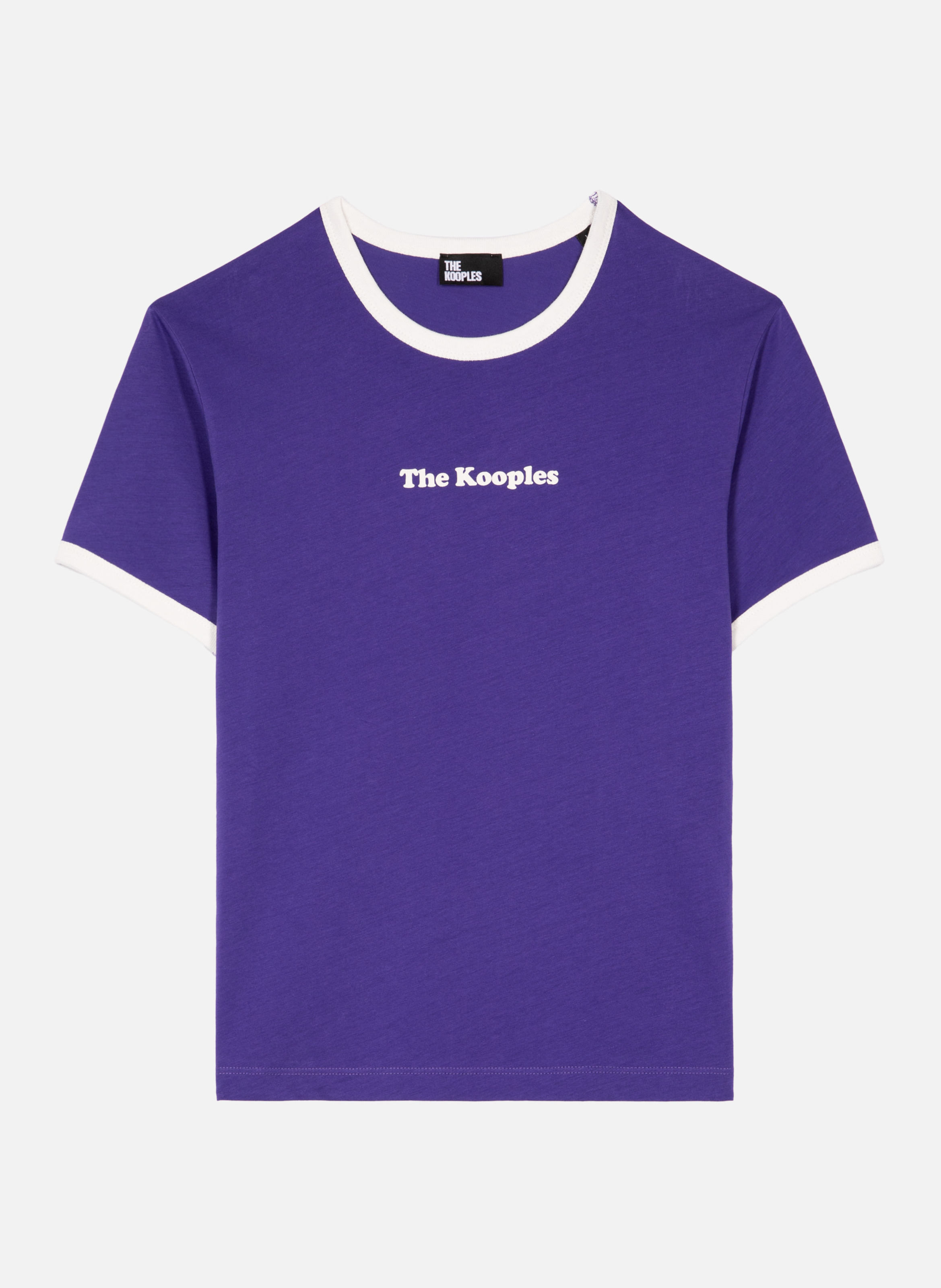 T-shirt avec sérigraphie THE KOOPLES Violet