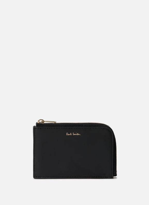 Porte-cartes en cuir Noir by PAUL SMITH PAUL SMITH Porte-cartes en cuir Noir