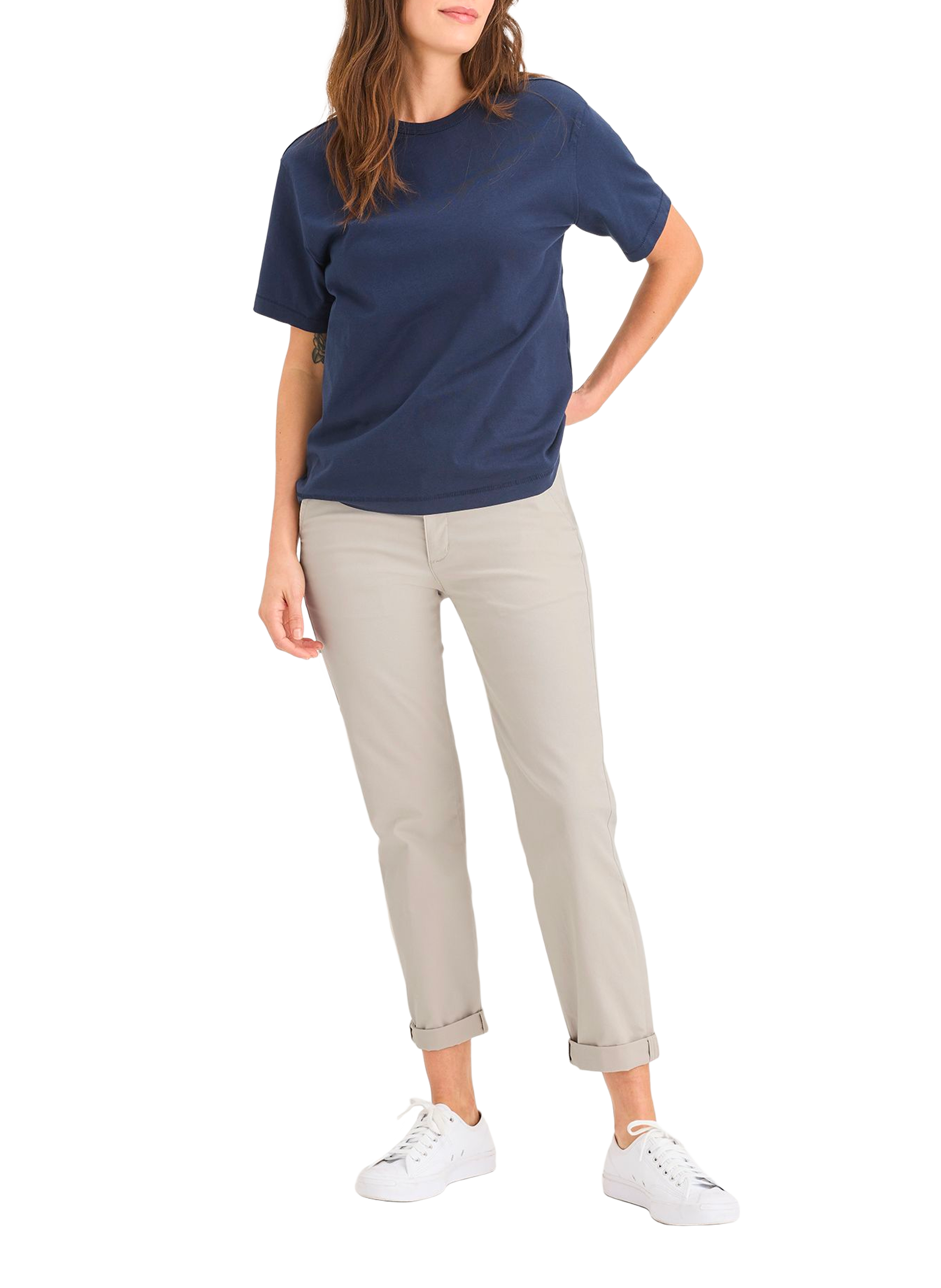 Cotton Trousers DOCKERS Beige