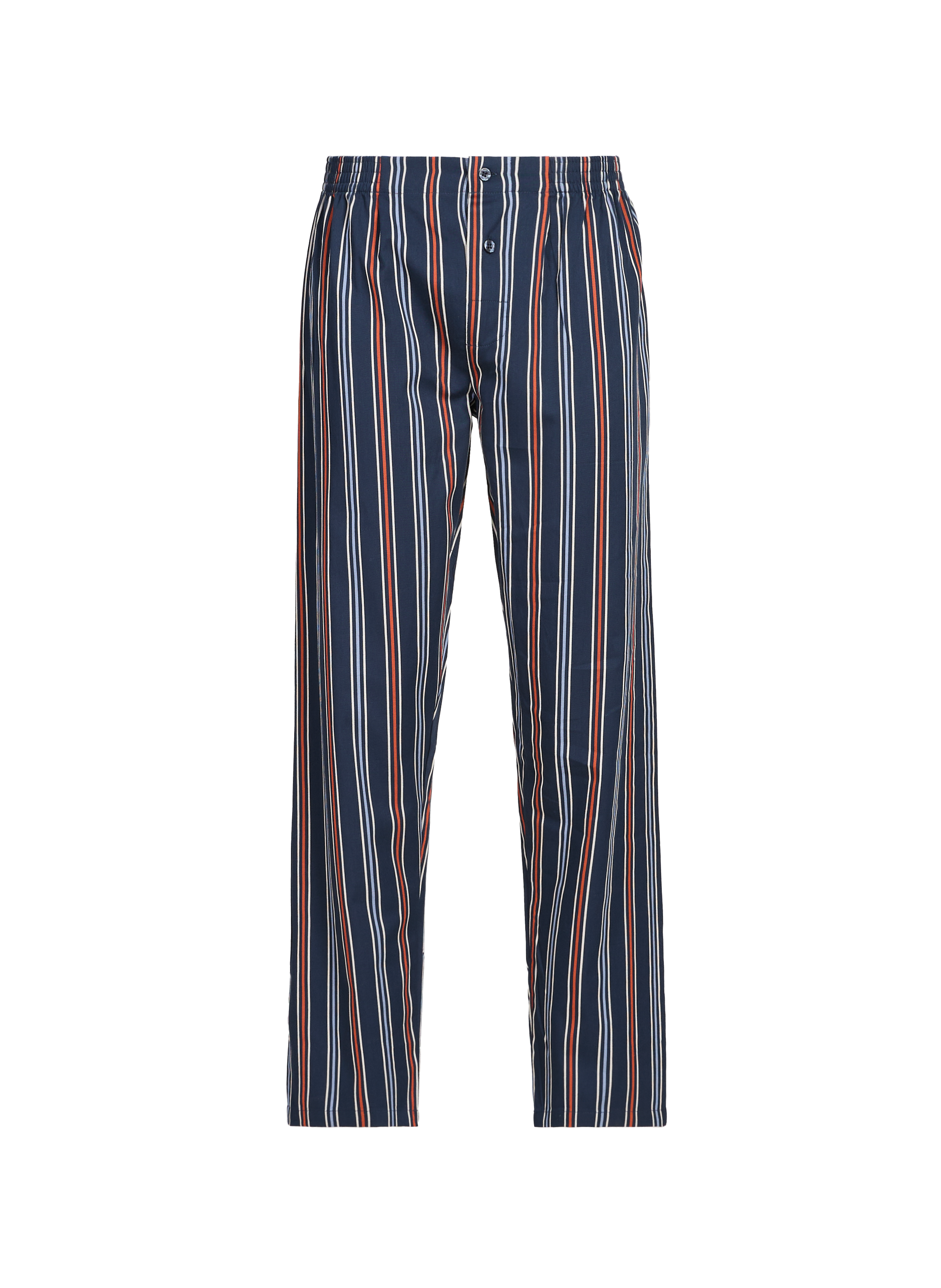 Striped cotton pajama set EMINENCE Blue