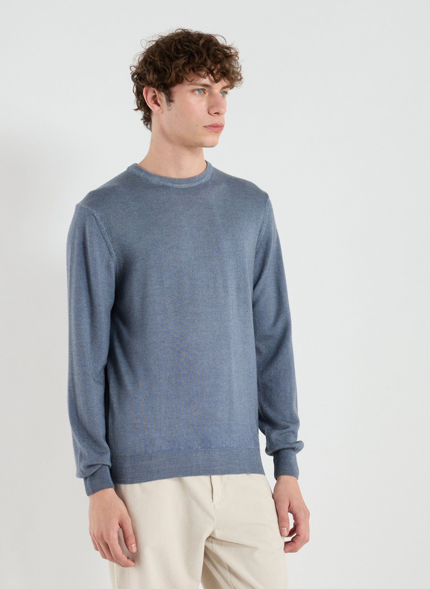 WOOLRICH Crew-neck jumper Blue
