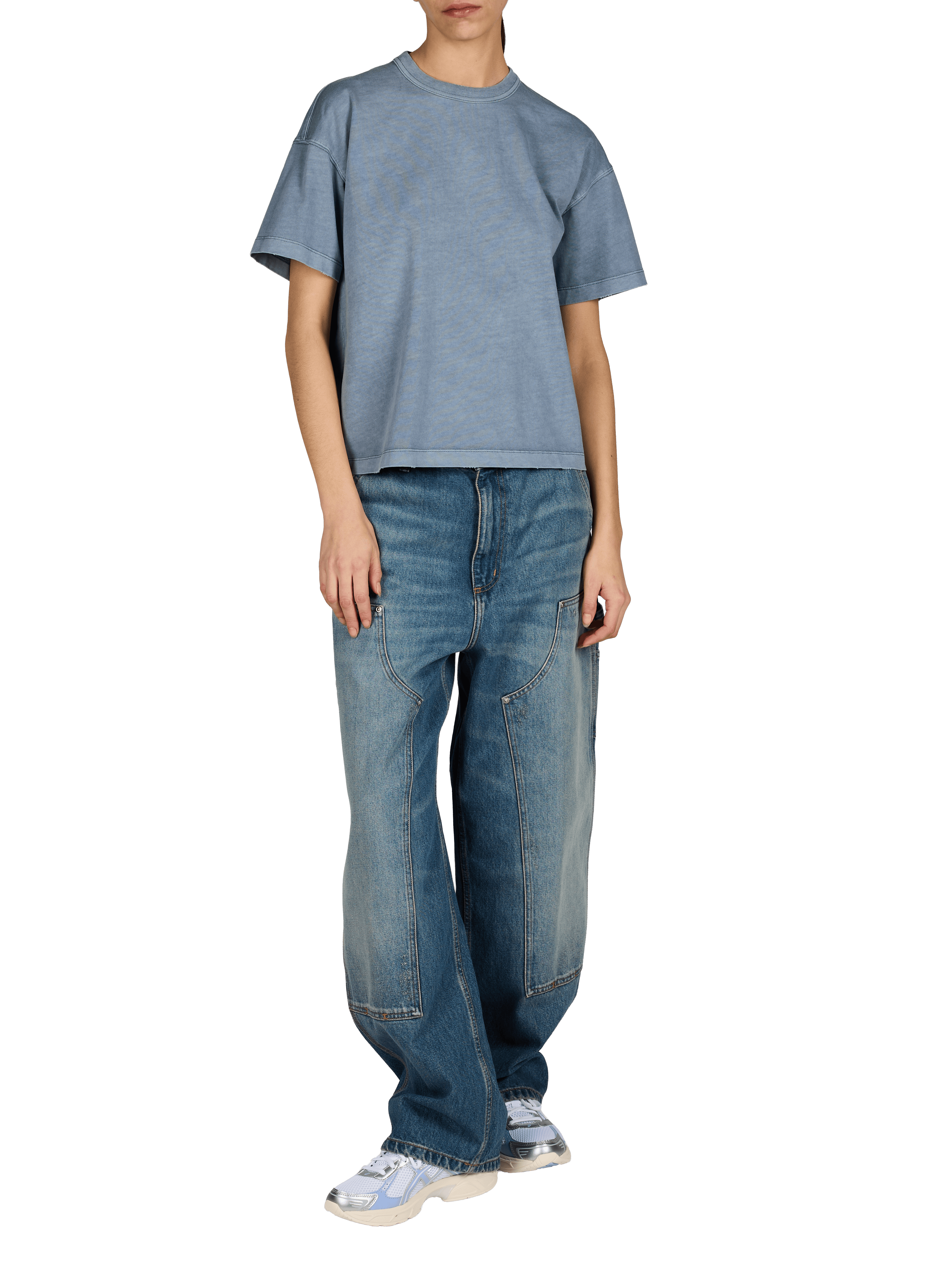 Jean ample en coton CARHARTT WIP Bleu