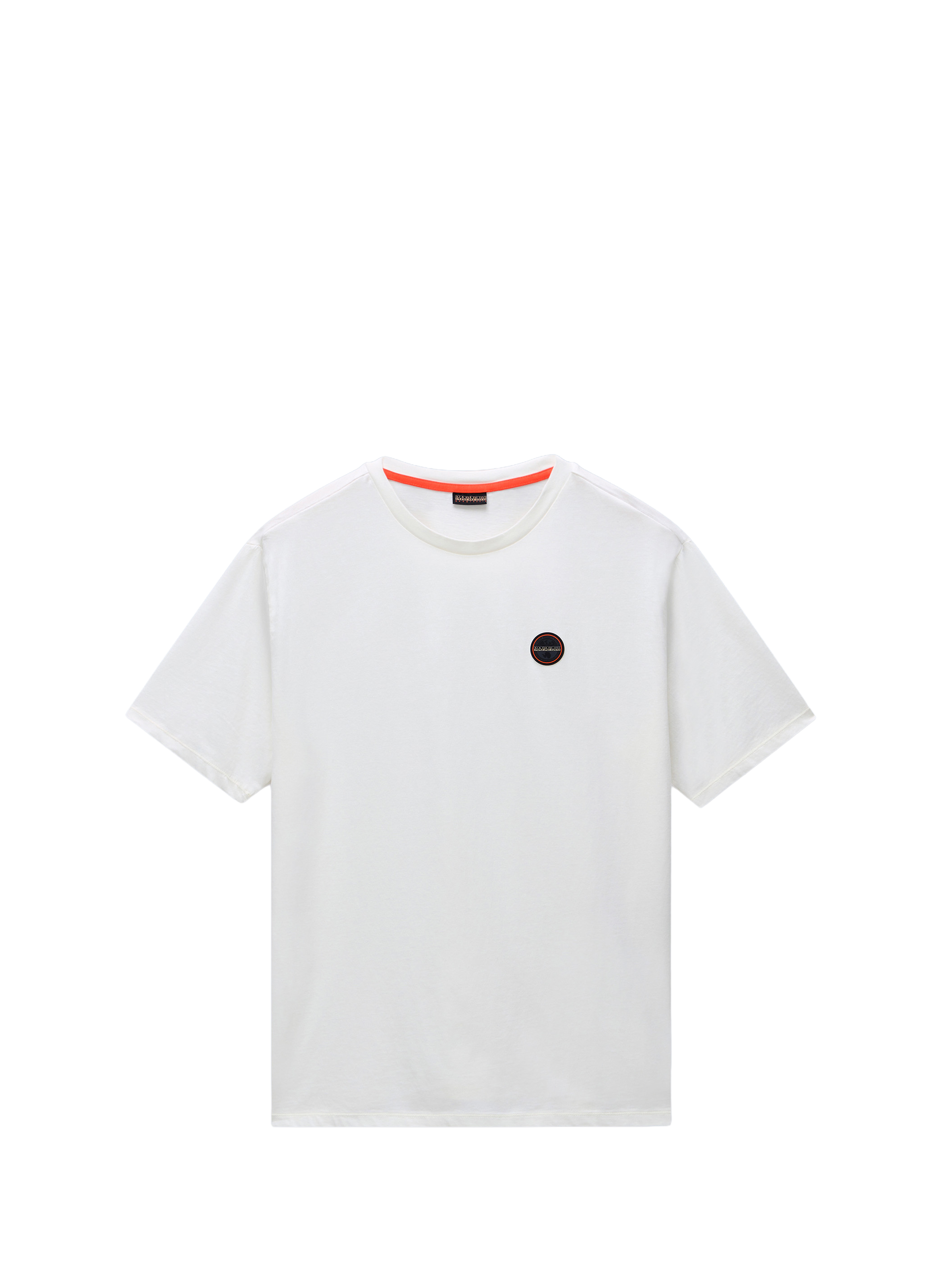 T-shirt à logo en coton NAPAPIJRI Blanc