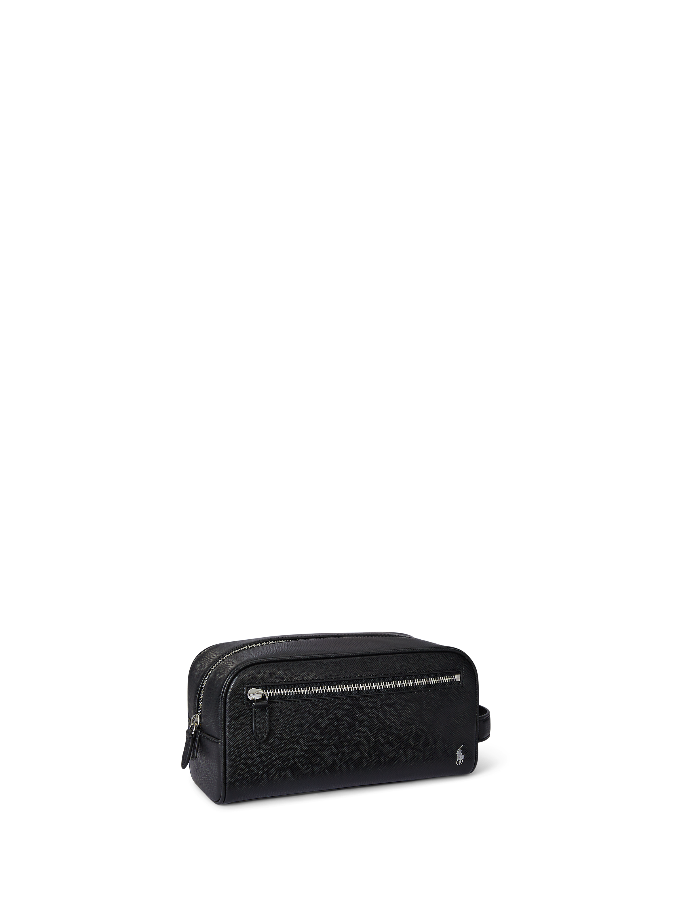 Cowhide toiletry bag POLO RALPH LAUREN Brown