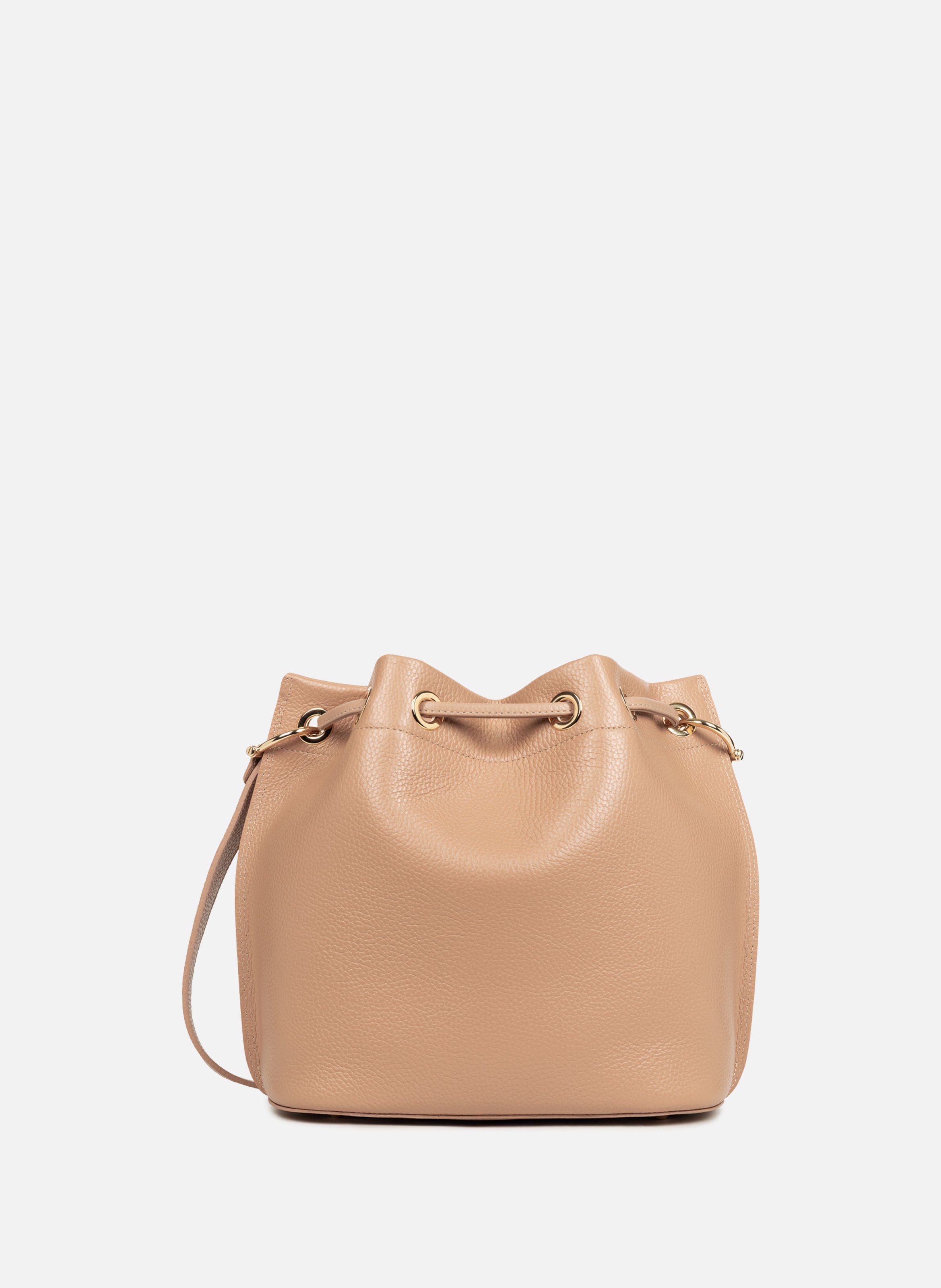 M bucket bag - alba double LANCASTER Beige
