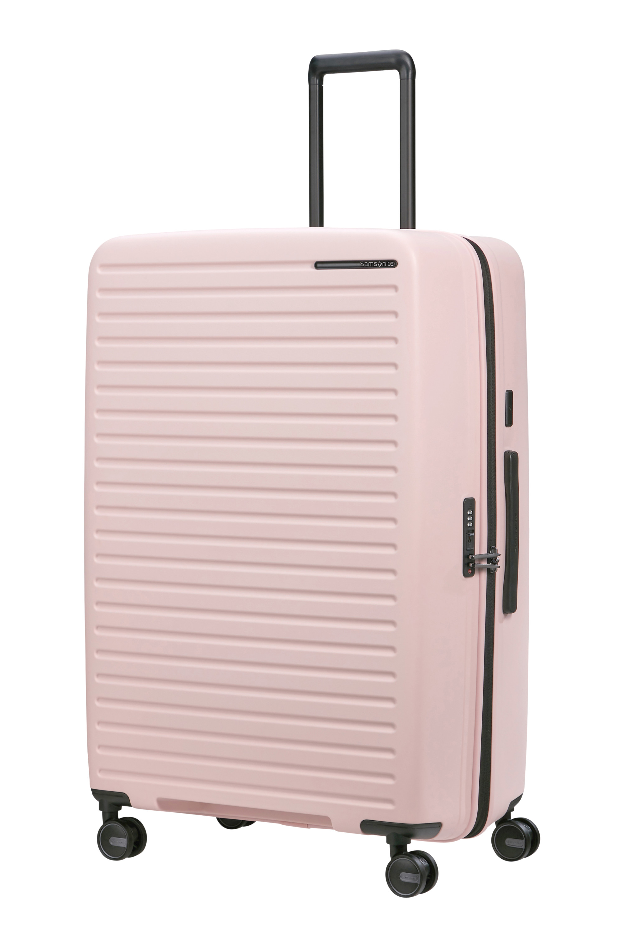 Restackd valise 4 roues taille xl SAMSONITE Rose