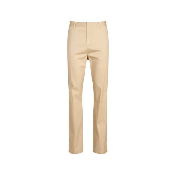 Pantalon ajusté en coton mélangé Pantalon ajusté en coton mélangé