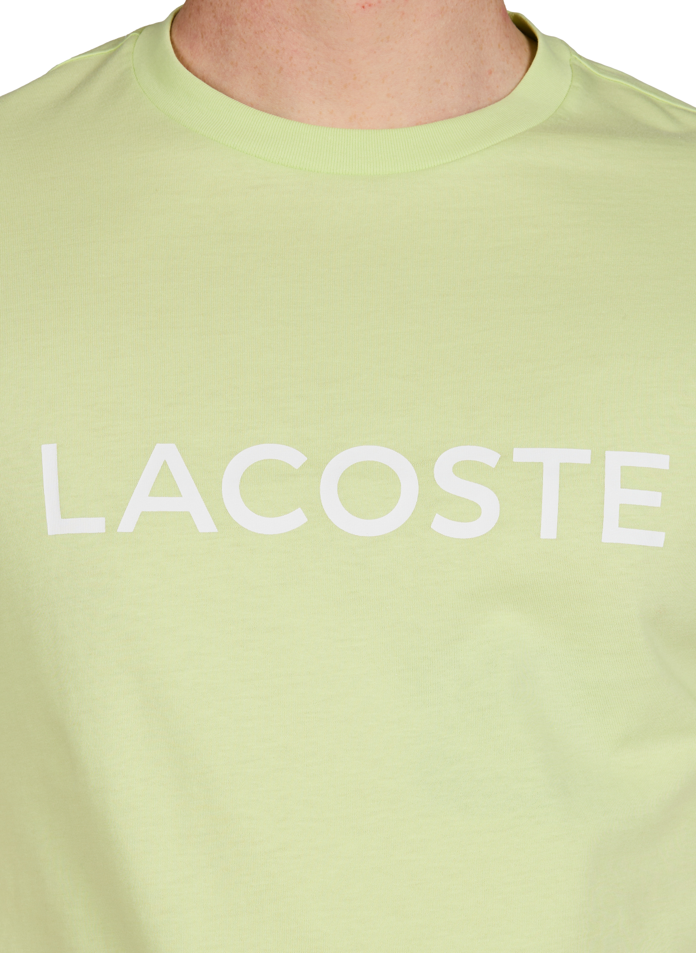 T-shirt de pyjama en coton  LACOSTE Vert