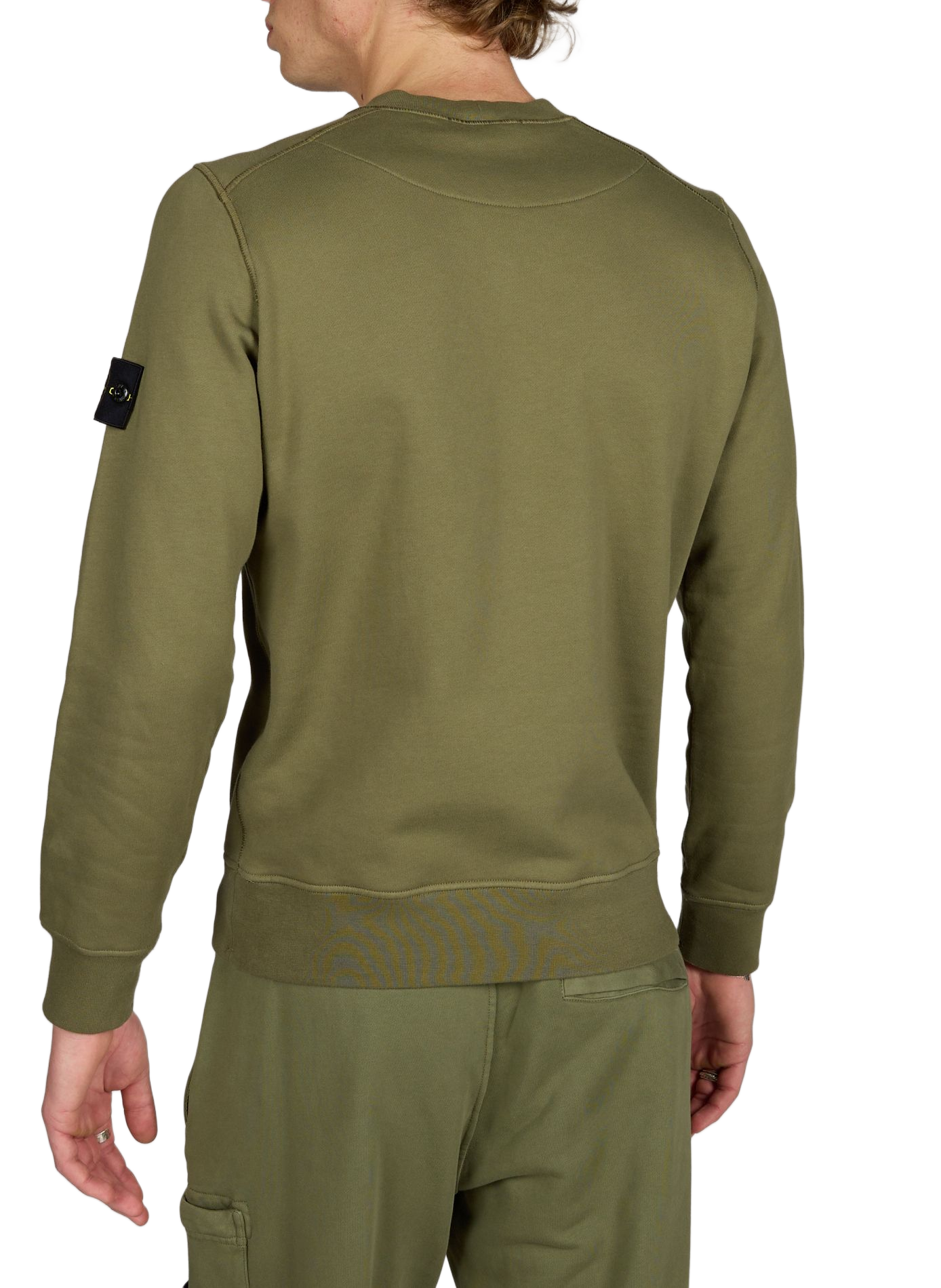 Cotton sweatshirt STONE ISLAND Khaki