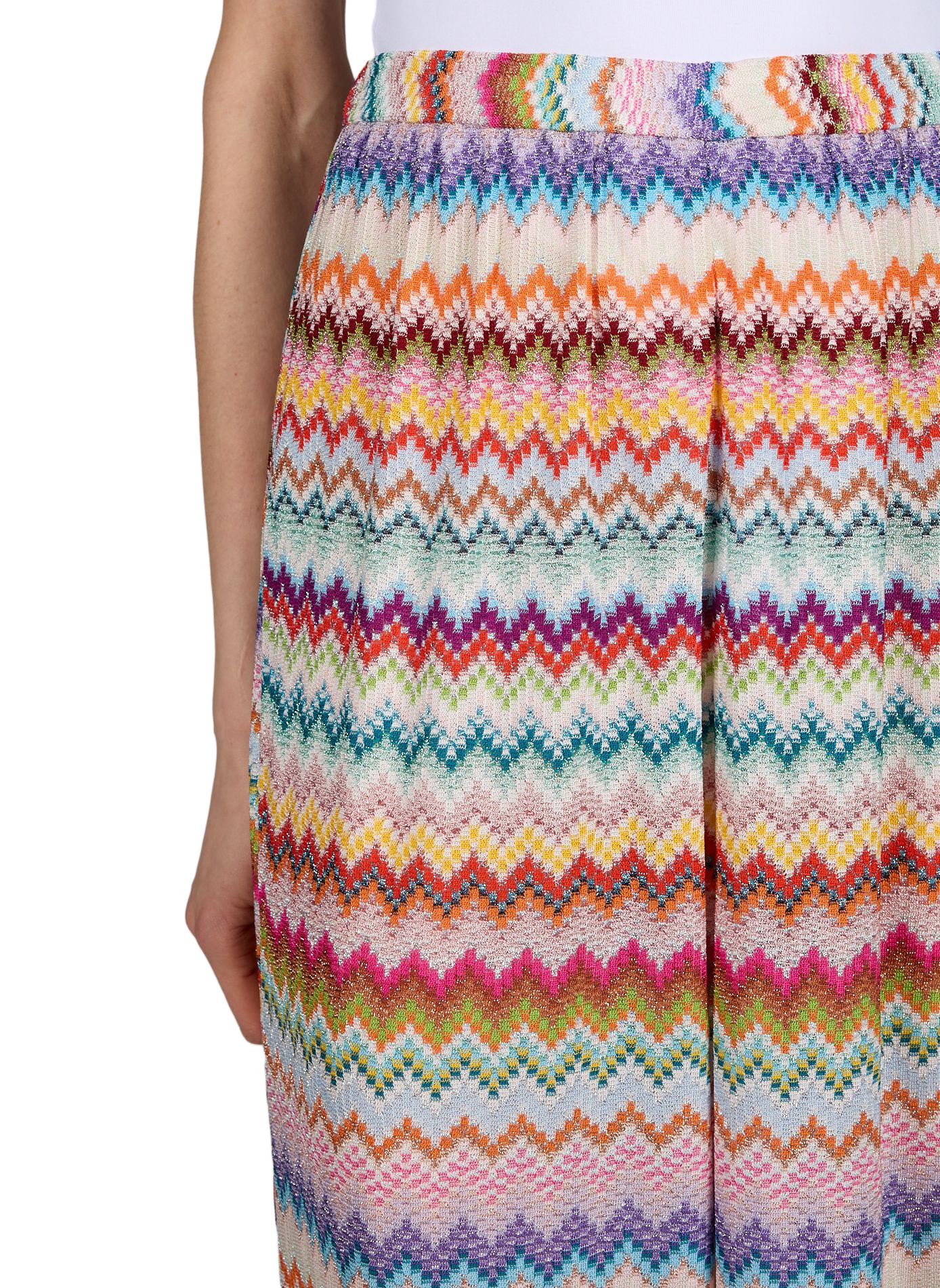 Pantalon large à motifs MISSONI Multicolore