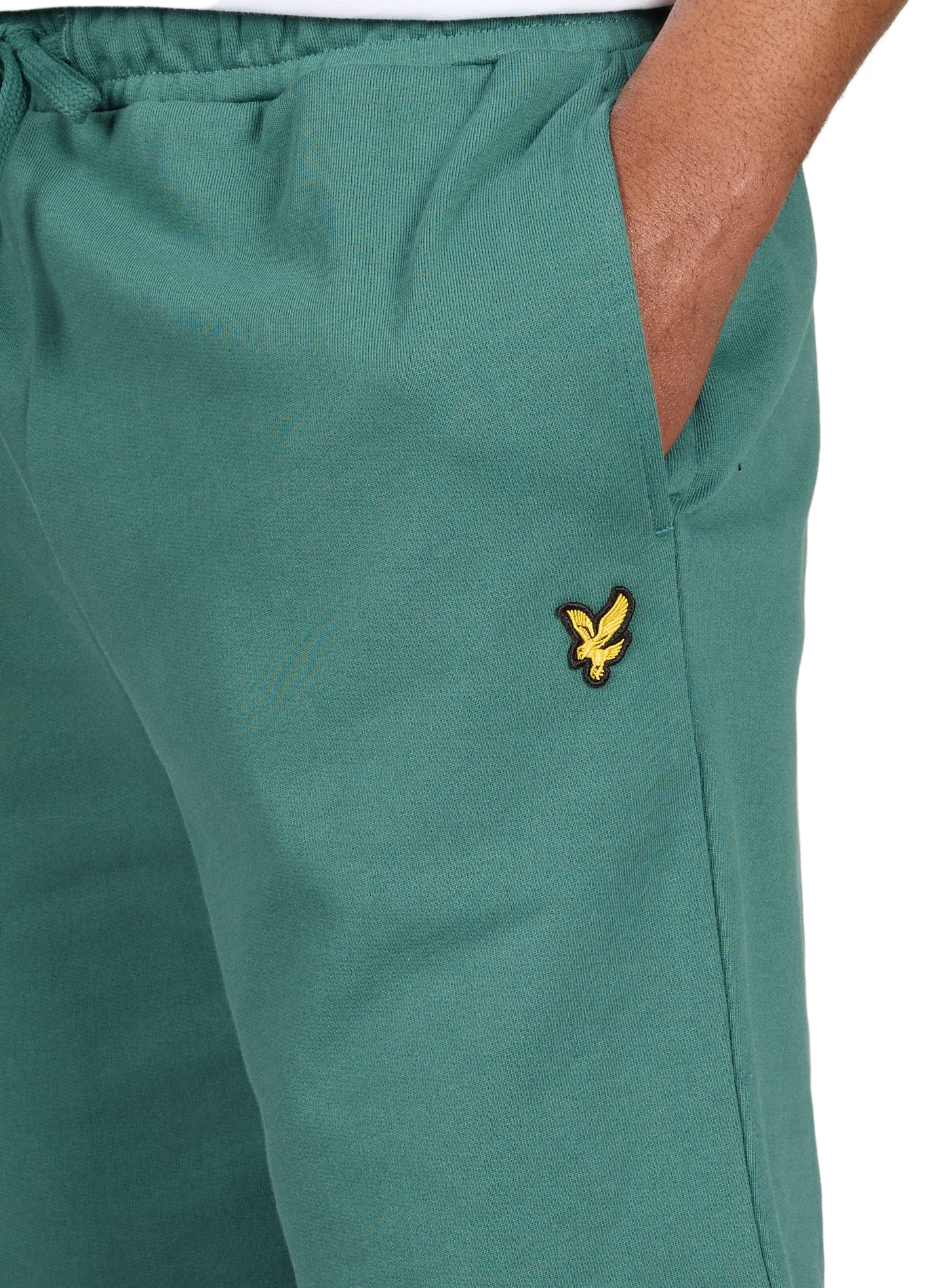 Short logo en coton LYLE & SCOTT Vert