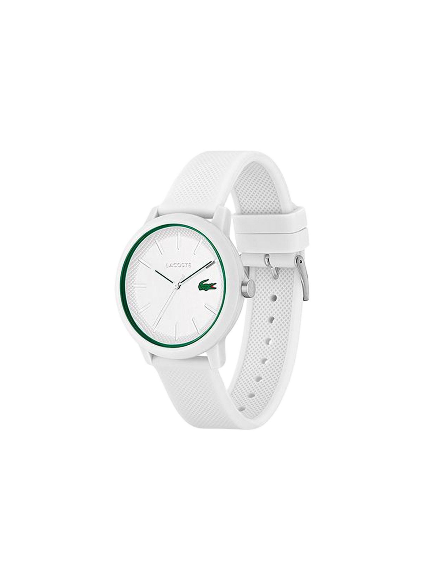 Montre quartz Lacoste.12.12 en silicone LACOSTE MONTRES Blanc