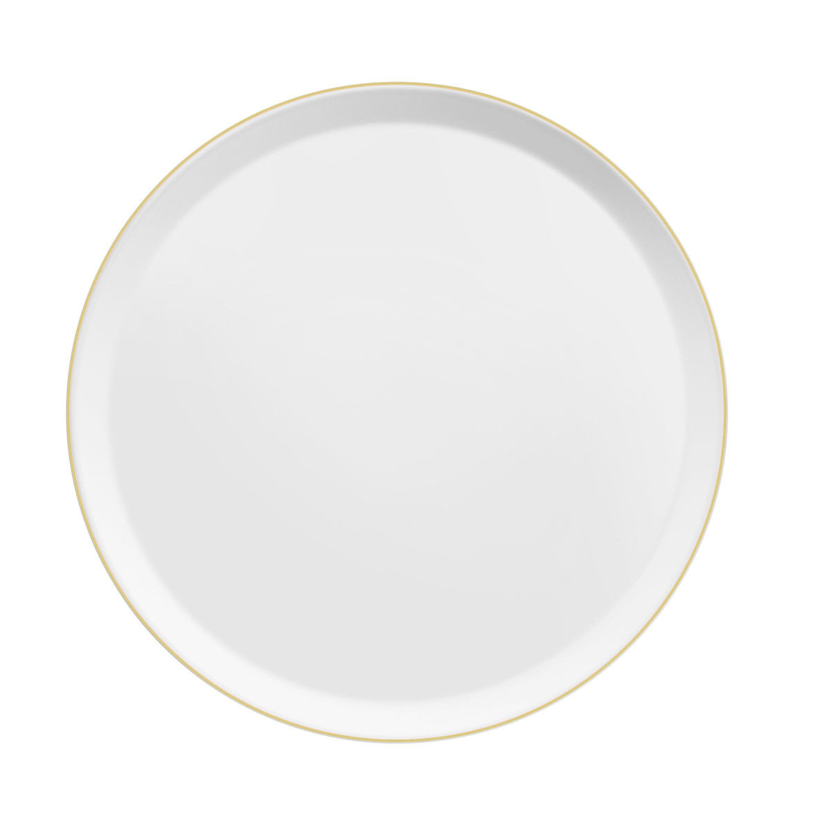 Yaka inoki or - 6 assiettes plates MEDARD DE NOBLAT Doré