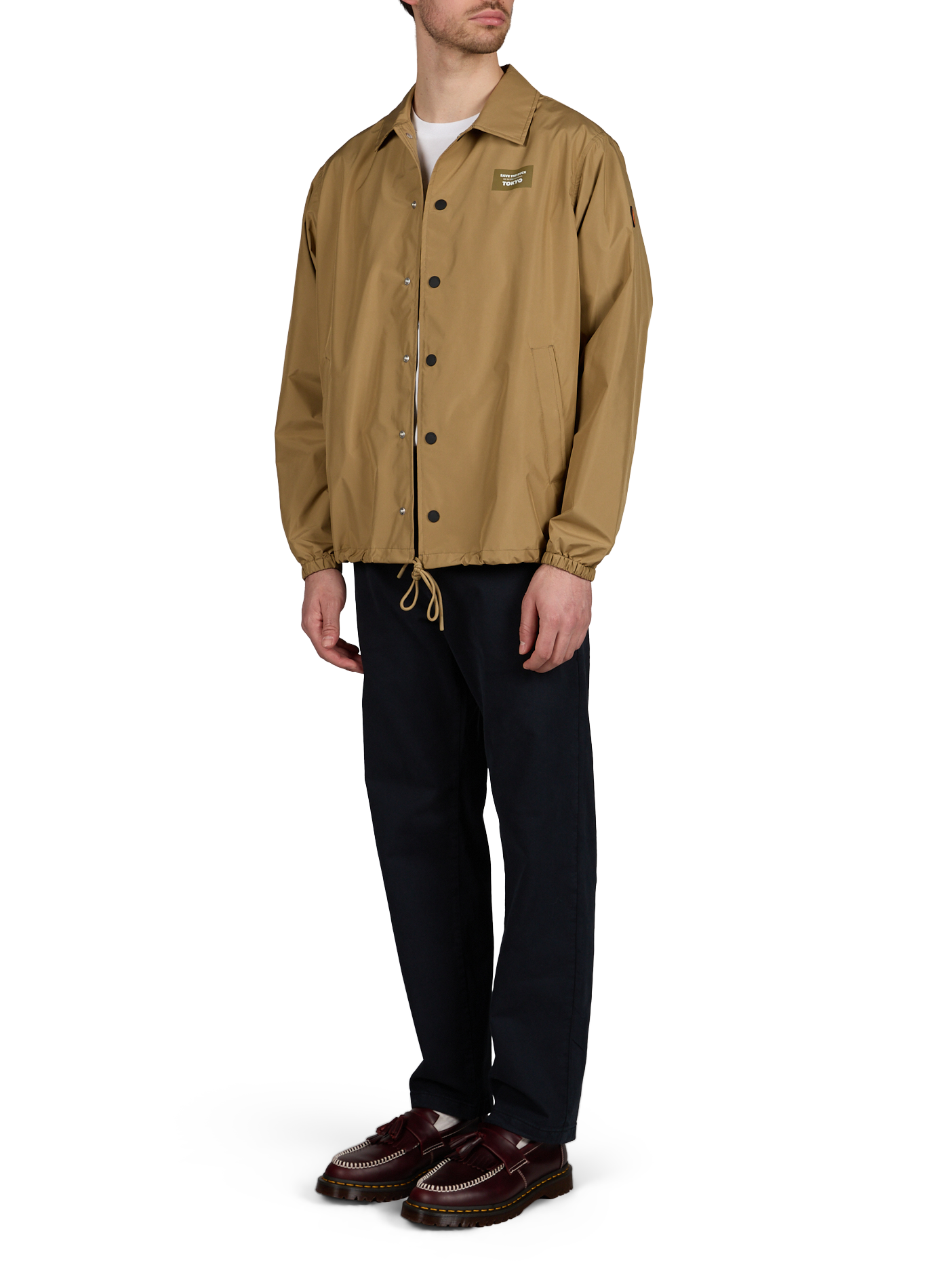 Parka Leni à logo SAVE THE DUCK Kaki