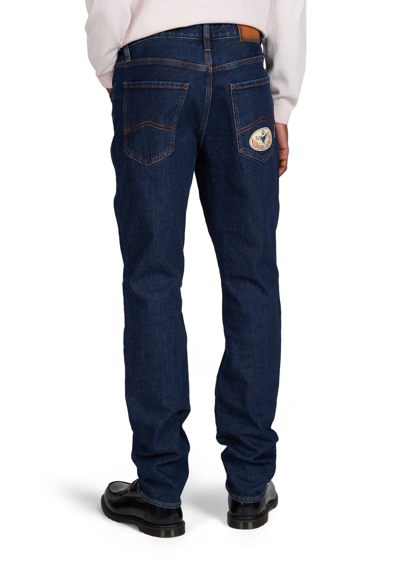 Slim stretch jeans in blended cotton. ARMANI EXCHANGE Blue