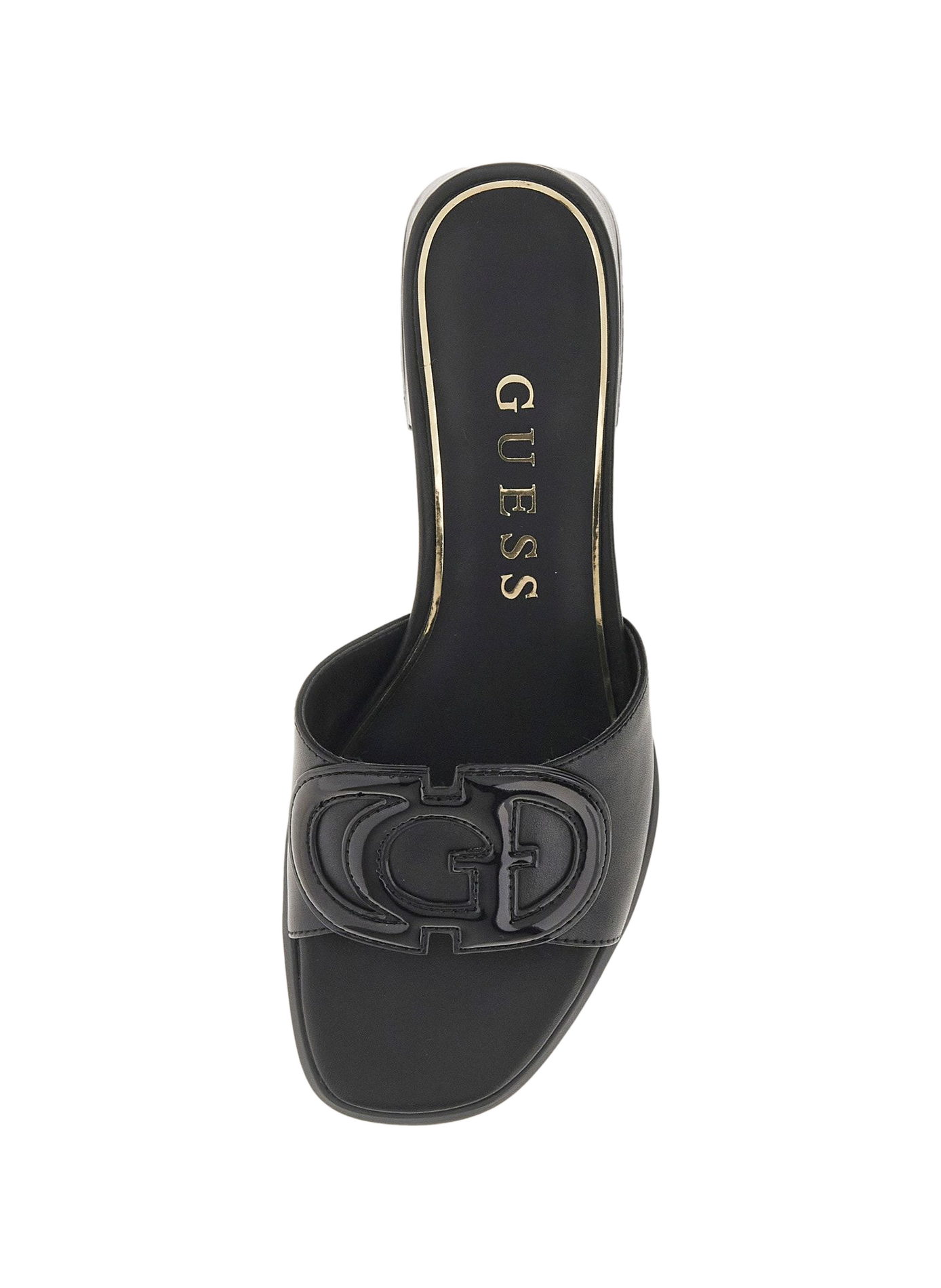 Mules Cerinna en cuir  GUESS Noir