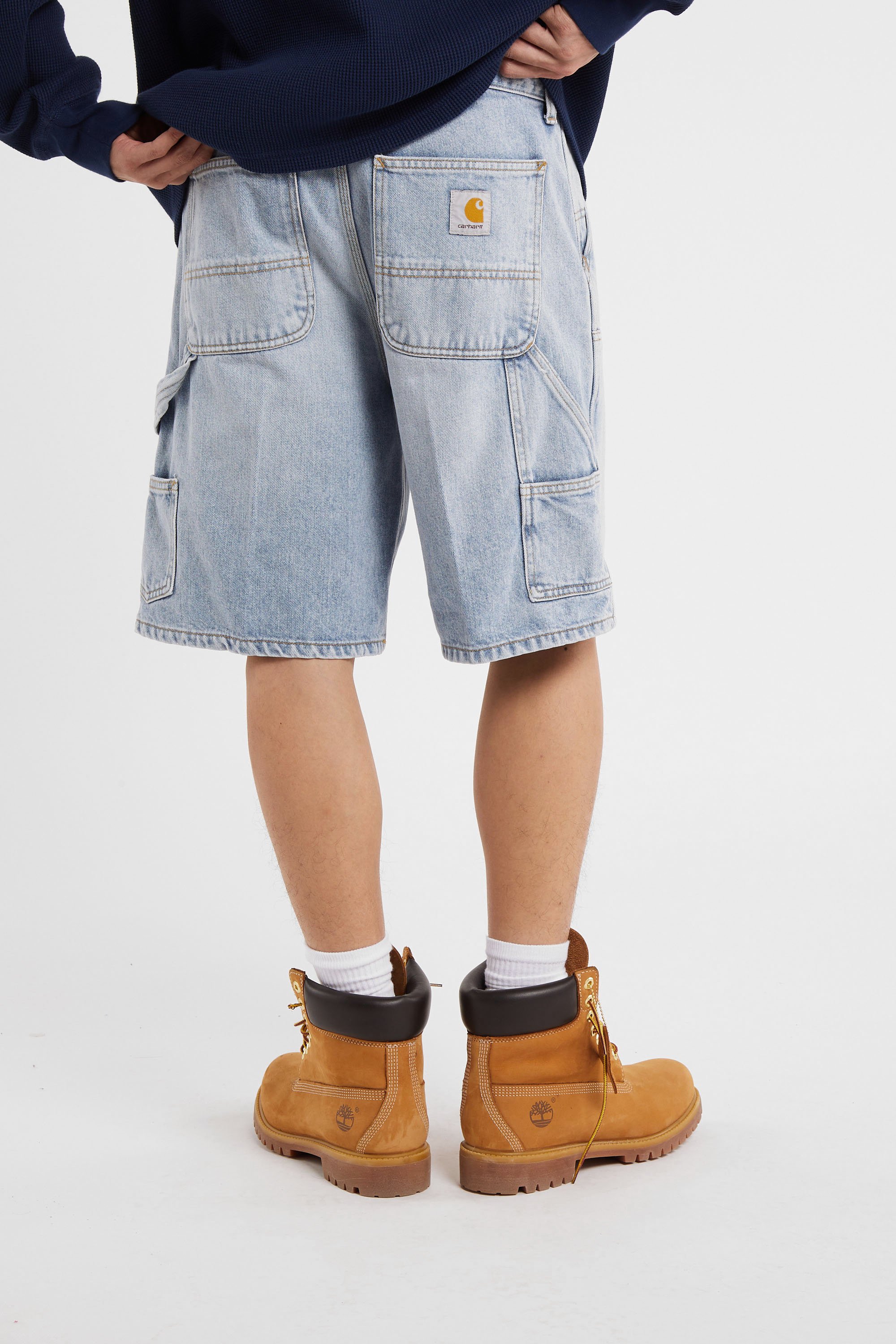 Short double knee short CARHARTT WIP Bleu