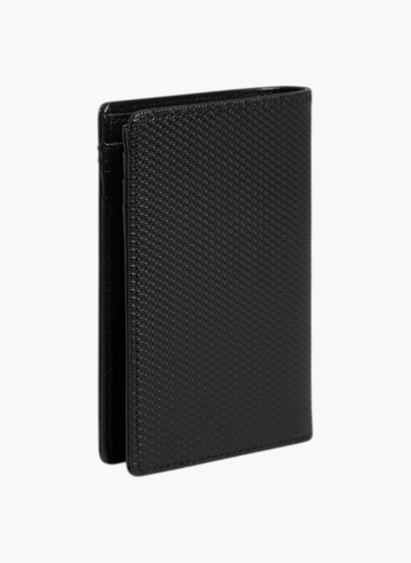 Petit porte cartes lucien en cuir signature t LE TANNEUR Noir