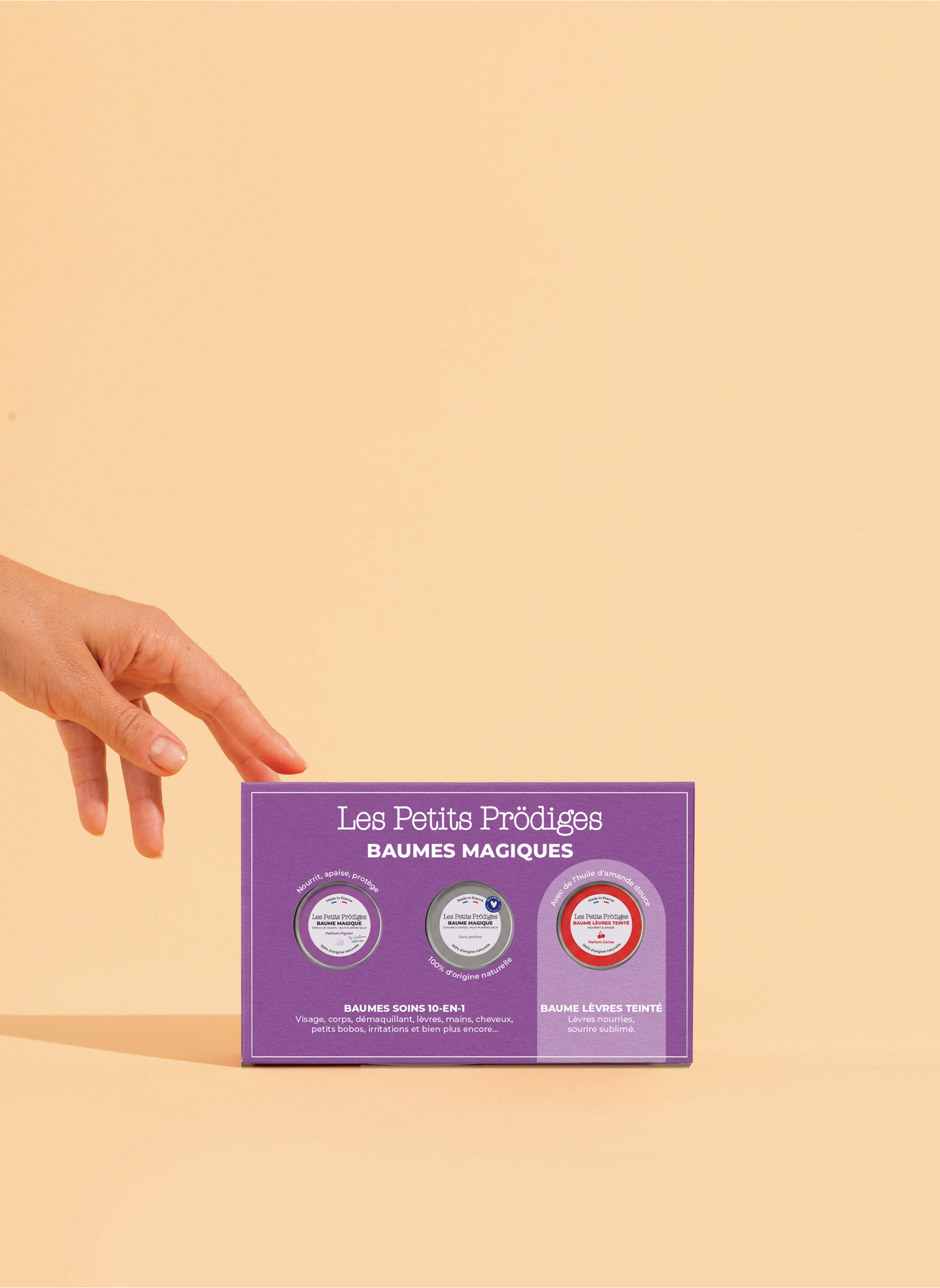 Set Trio 2 Magic Balms & 1 Tinted Balm LES PETITS PRODIGES No color