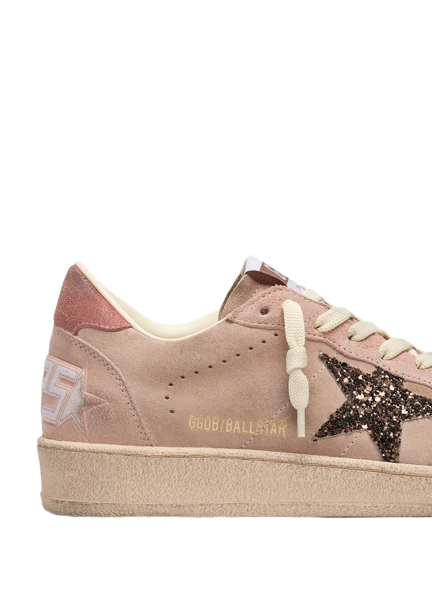 Mixed leather low-top sneakers GOLDEN GOOSE Multicolour