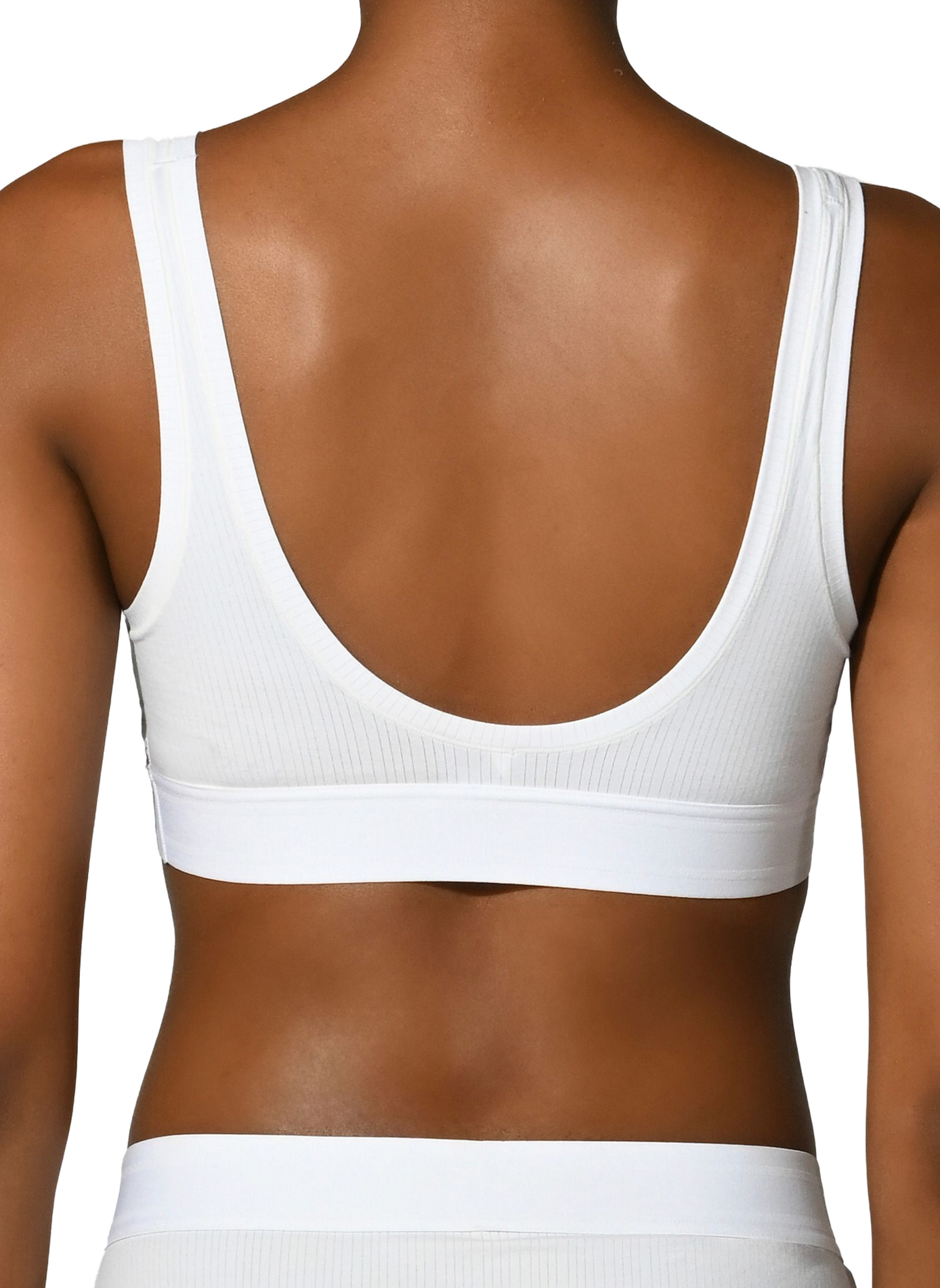 Gemischter Baumwoll-BH WOLFORD Weiss