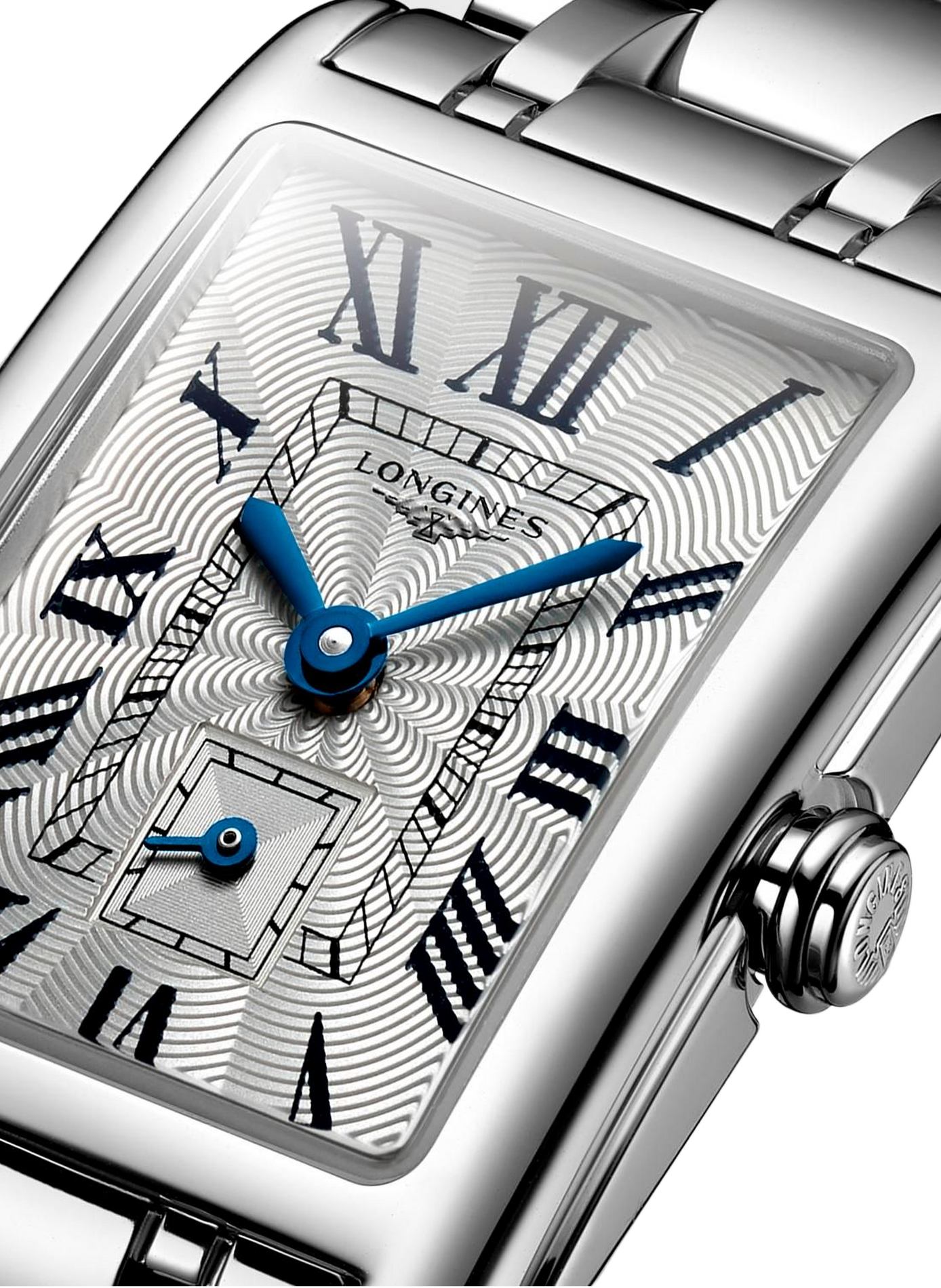 Montre quartz Longines DolceVita en acier inoxydable LONGINES Blanc