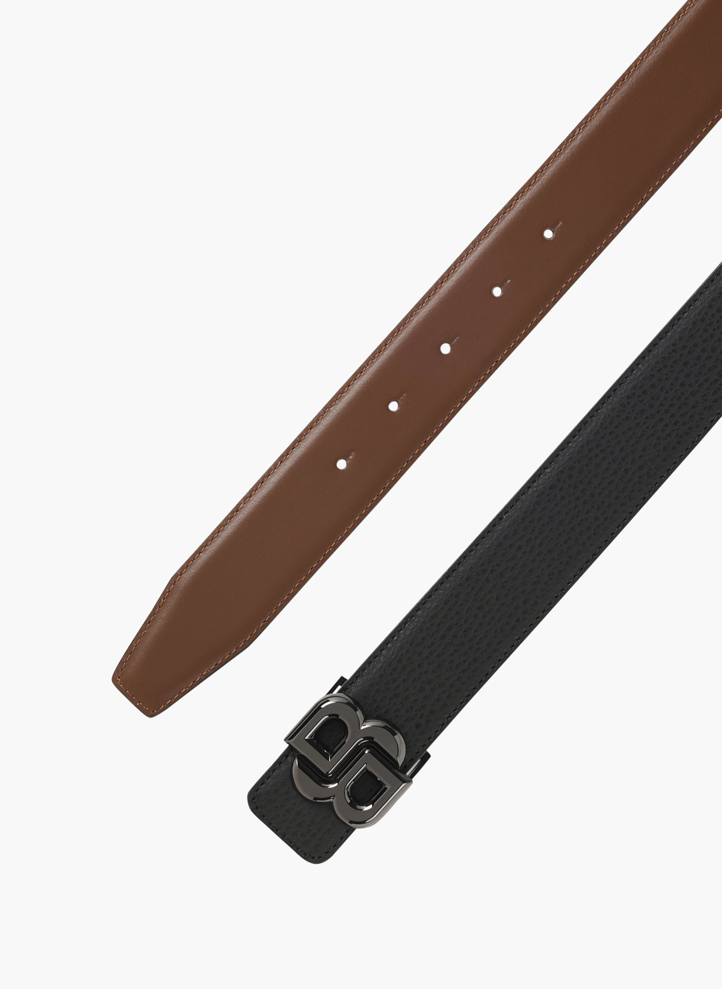 Ceinture en cuir BOSS Noir