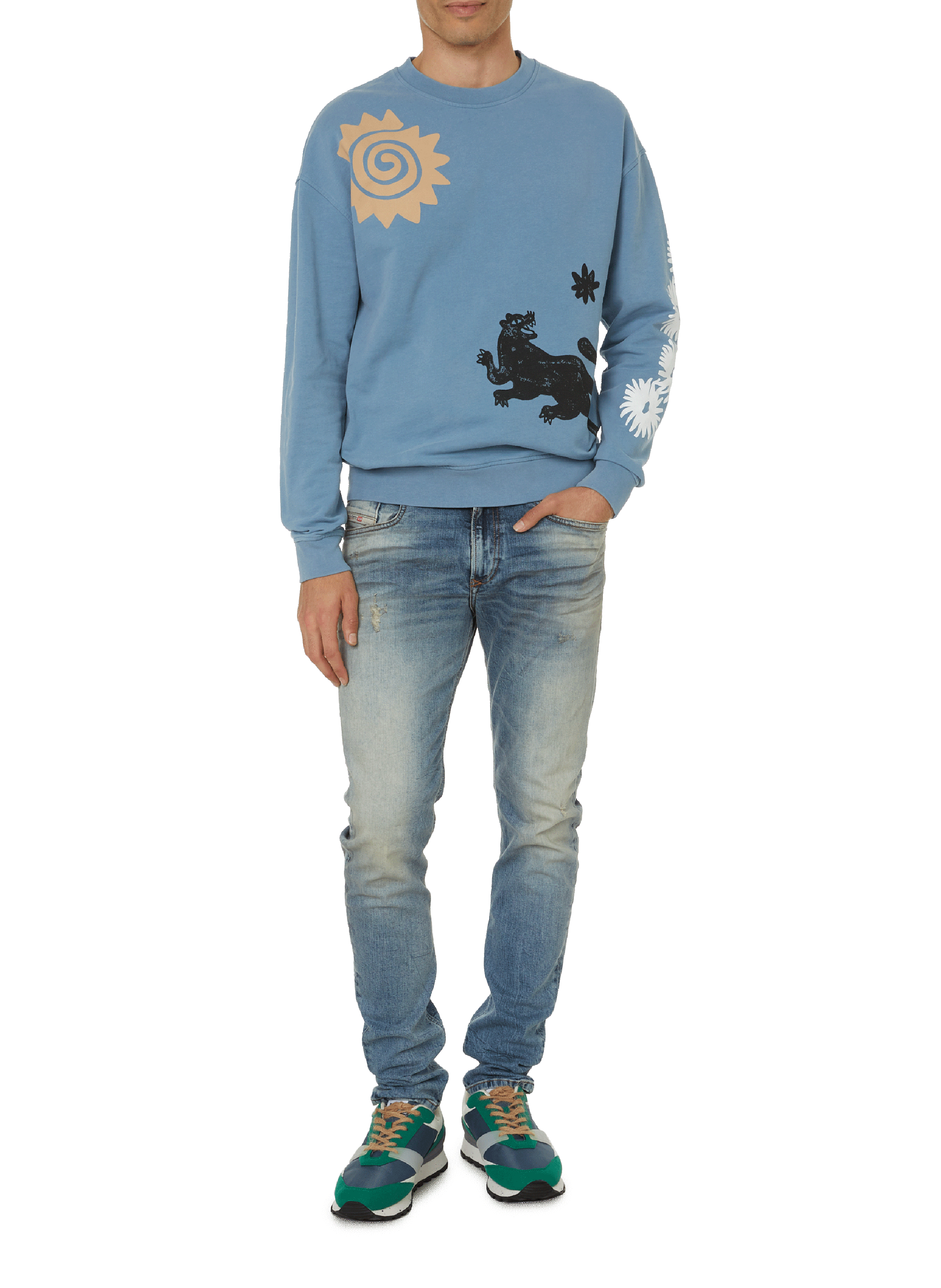 Wool-blend beret SAISON 1865 Blue