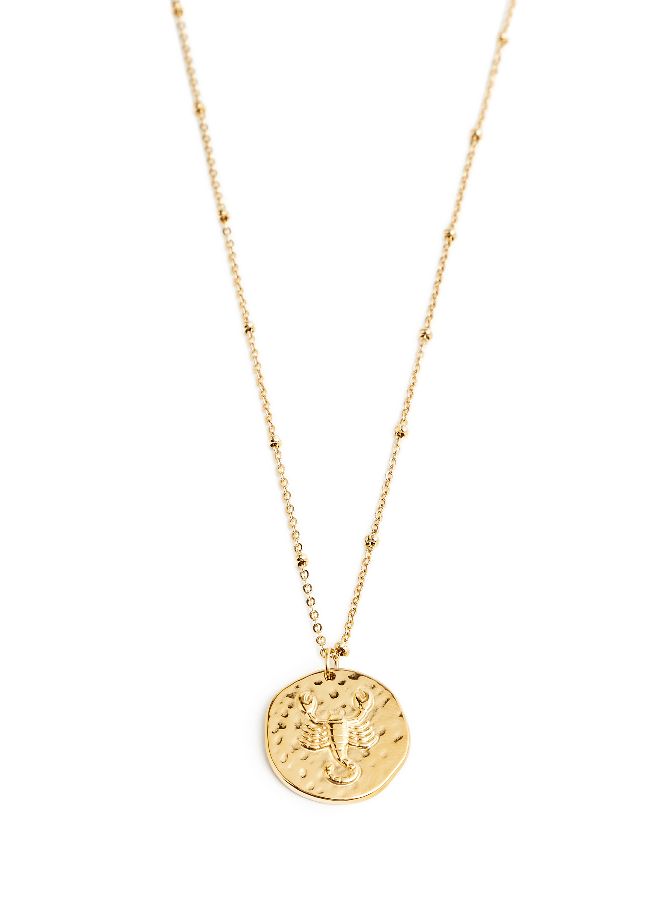 Collier avec pendentif signe astrologique