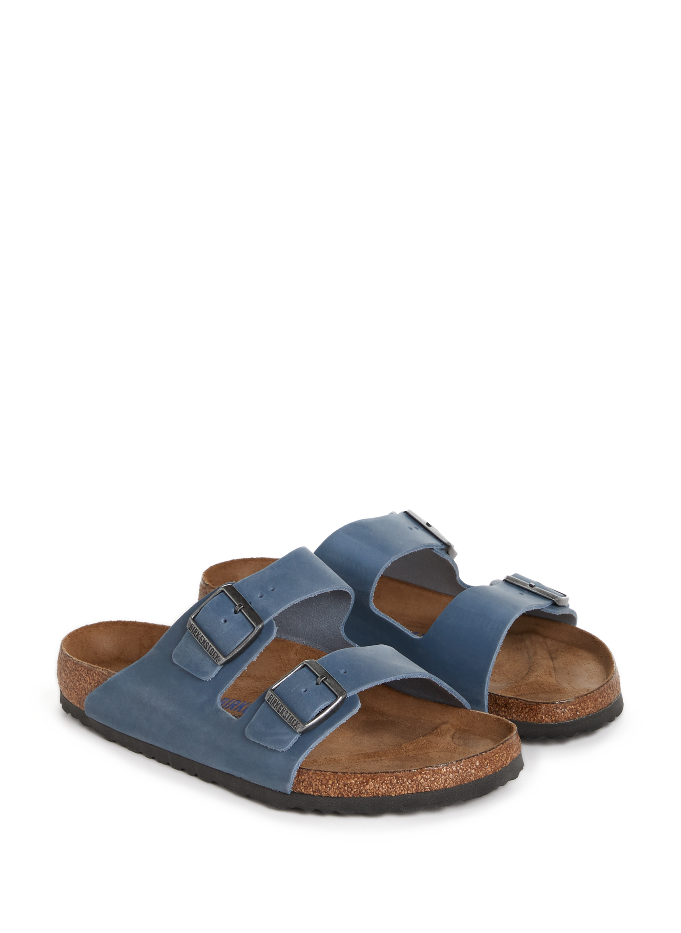 Sandales Arizona en cuir embossé