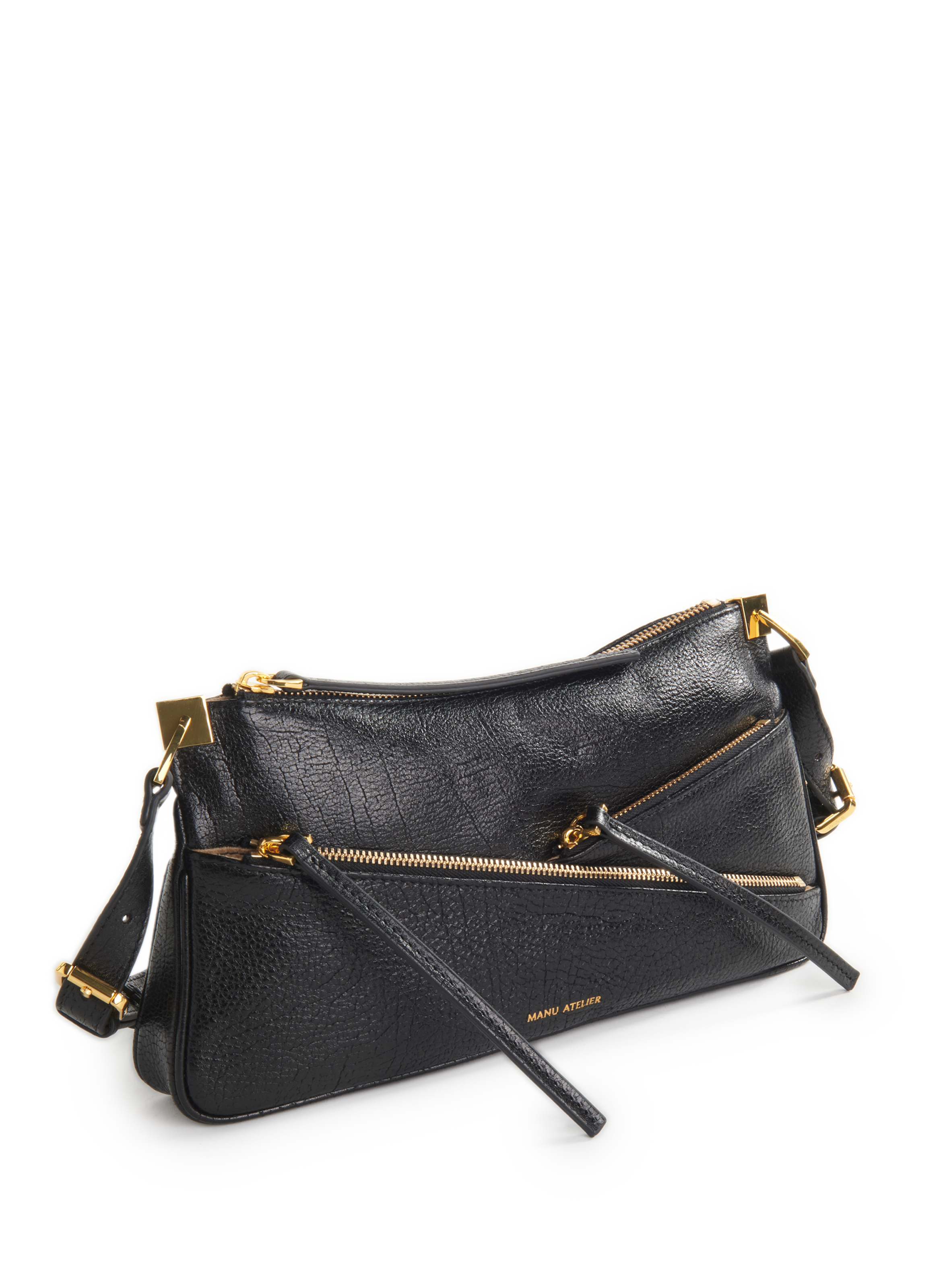 Sac baguette en cuir