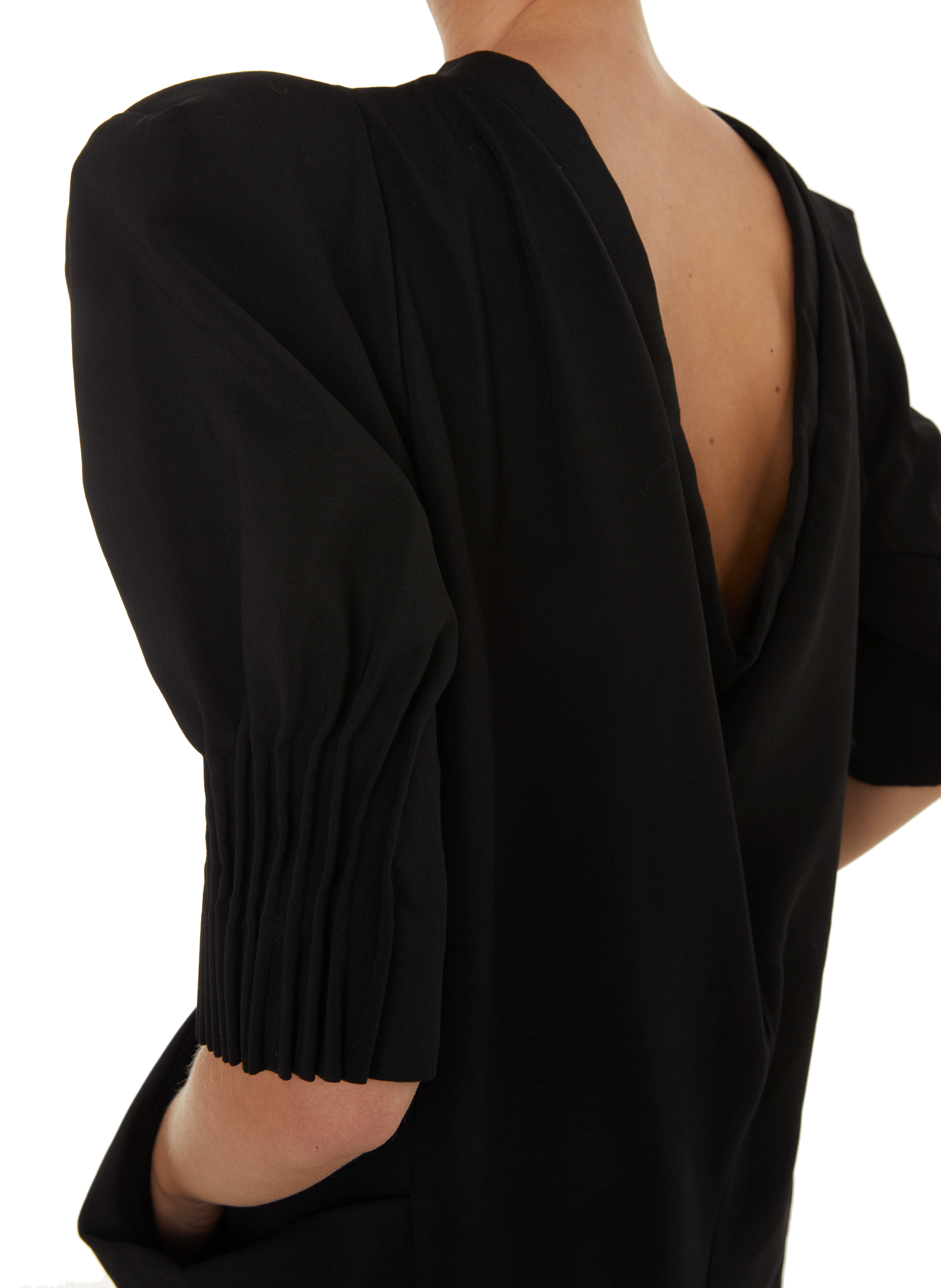 Wool maxi dress BITE STUDIOS Black