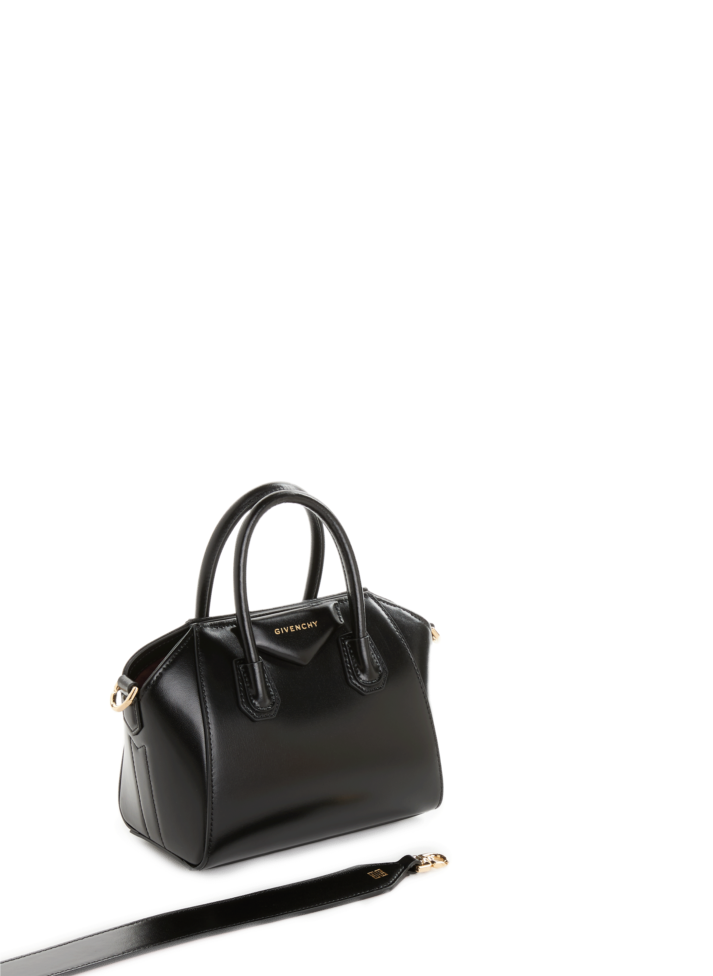 Sac à main Mini Antigona en cuir