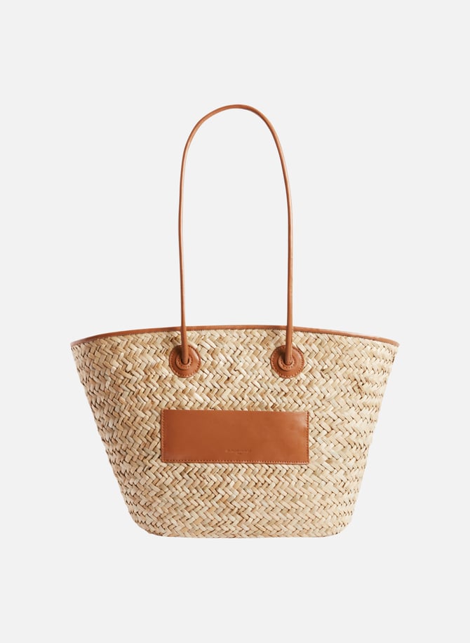 Sac cabas marron discount femme