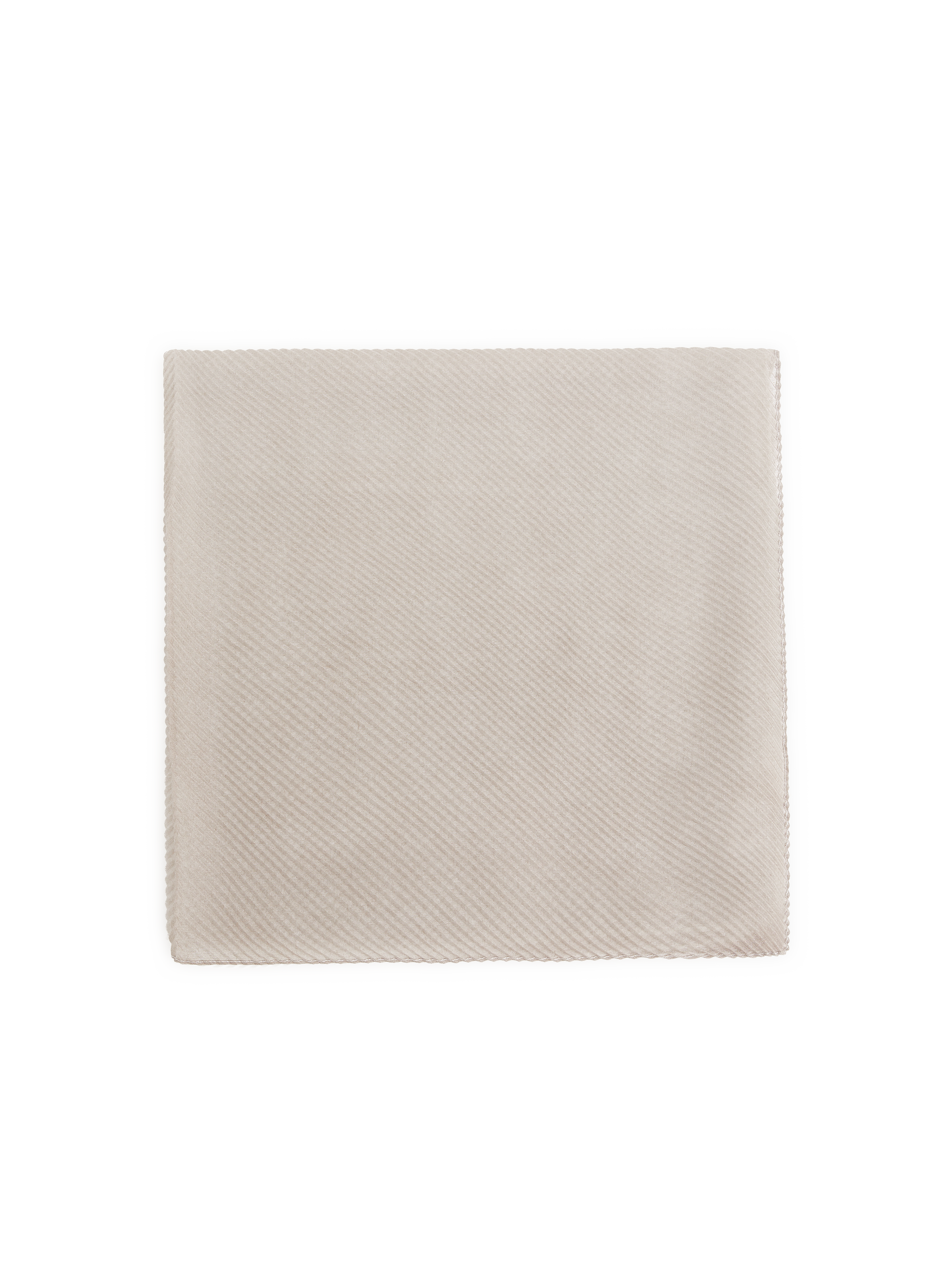 SAISON 1865 Pleated stole Beige