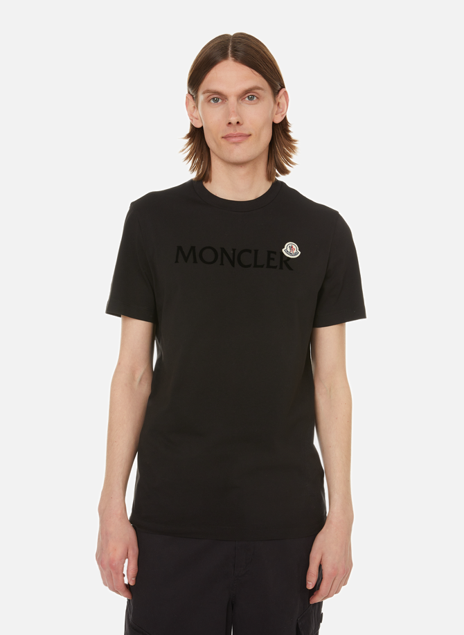Cotton T-shirt with logo MONCLER