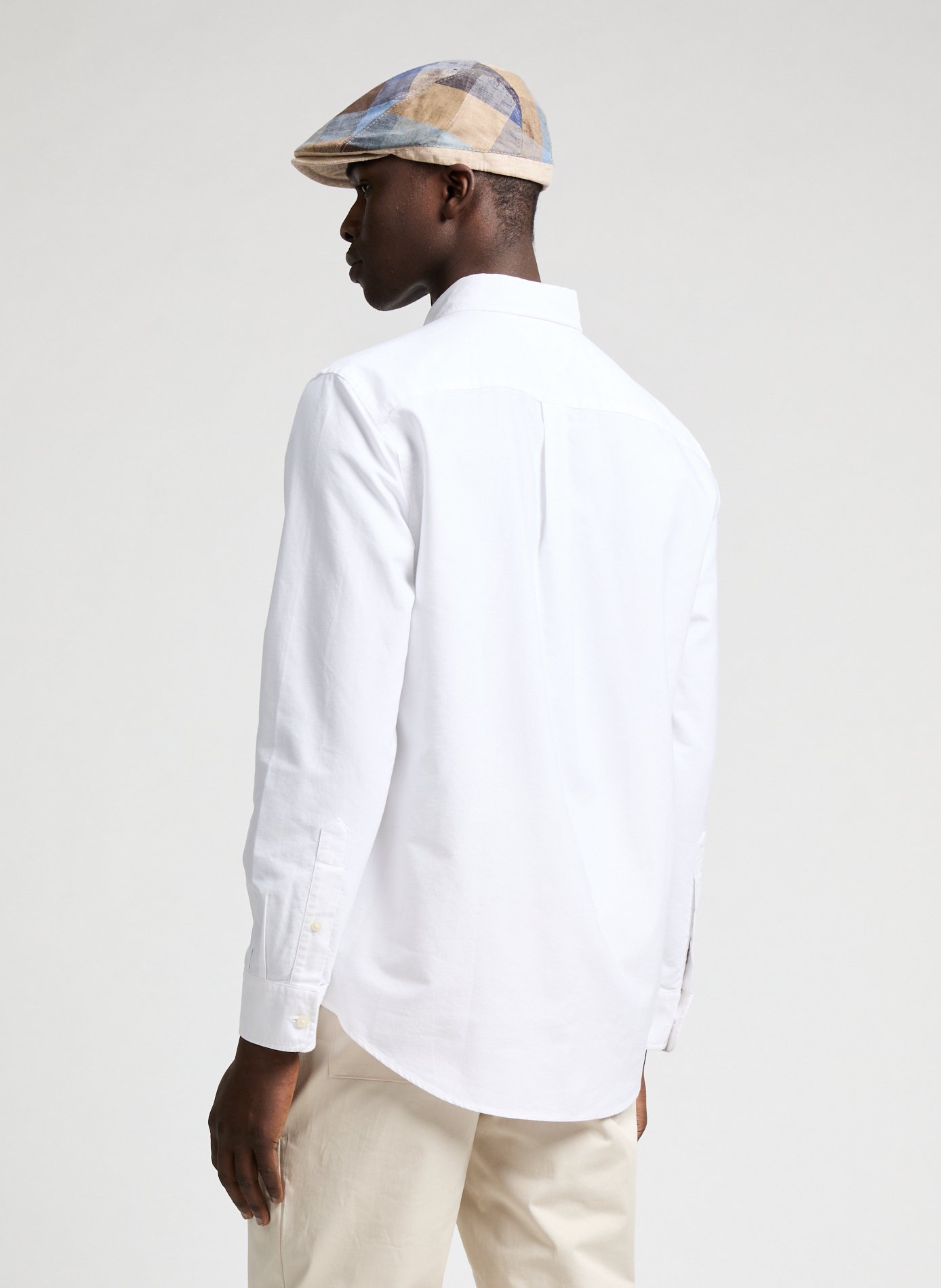 Check baseball cap Multicolour