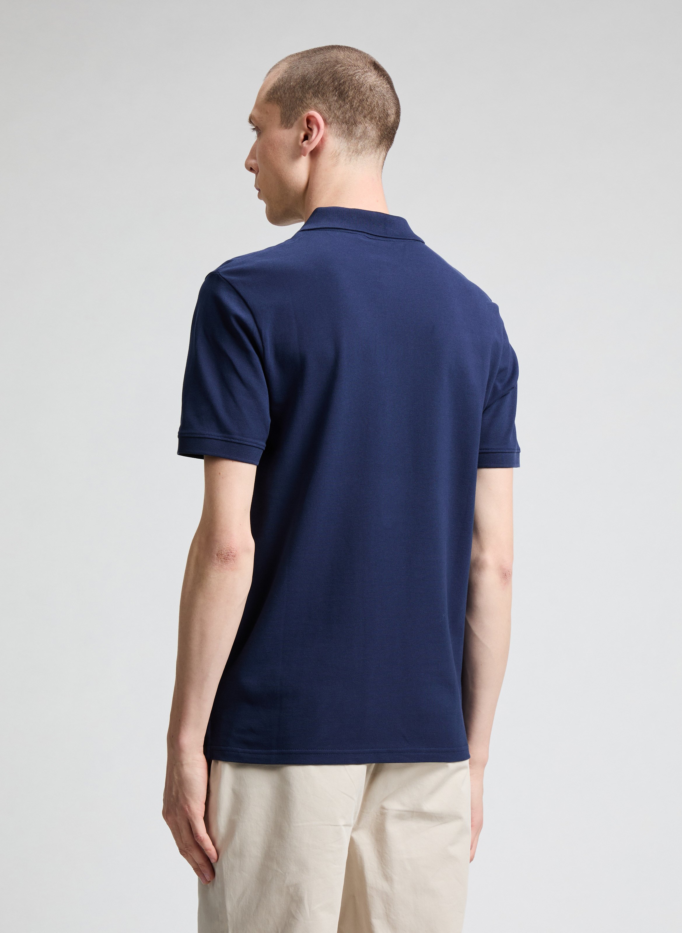 Polo en coton LYLE & SCOTT Bleu