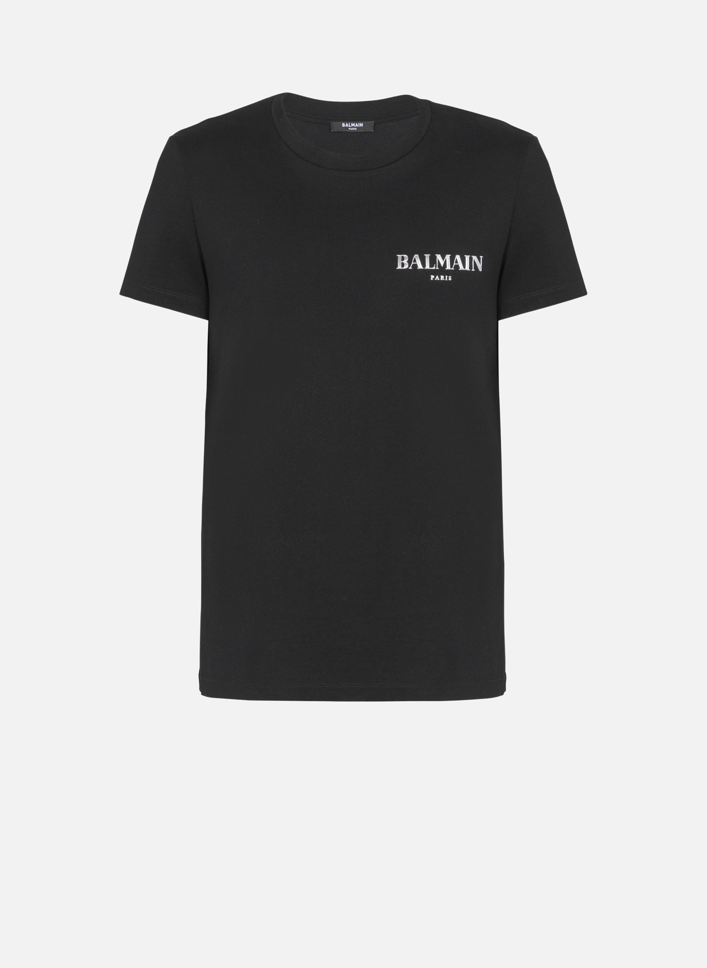T-shirt à logo balmain vintage gel BALMAIN Noir