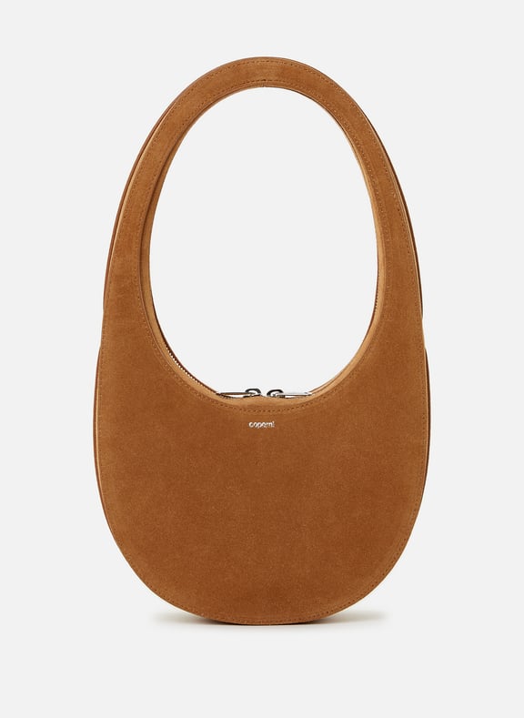 Sac à main Swipe Suede Marron by COPERNI COPERNI Sac à main Swipe Suede Marron