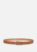 Ceinture - ceinture cuir végétal femme  Cognac