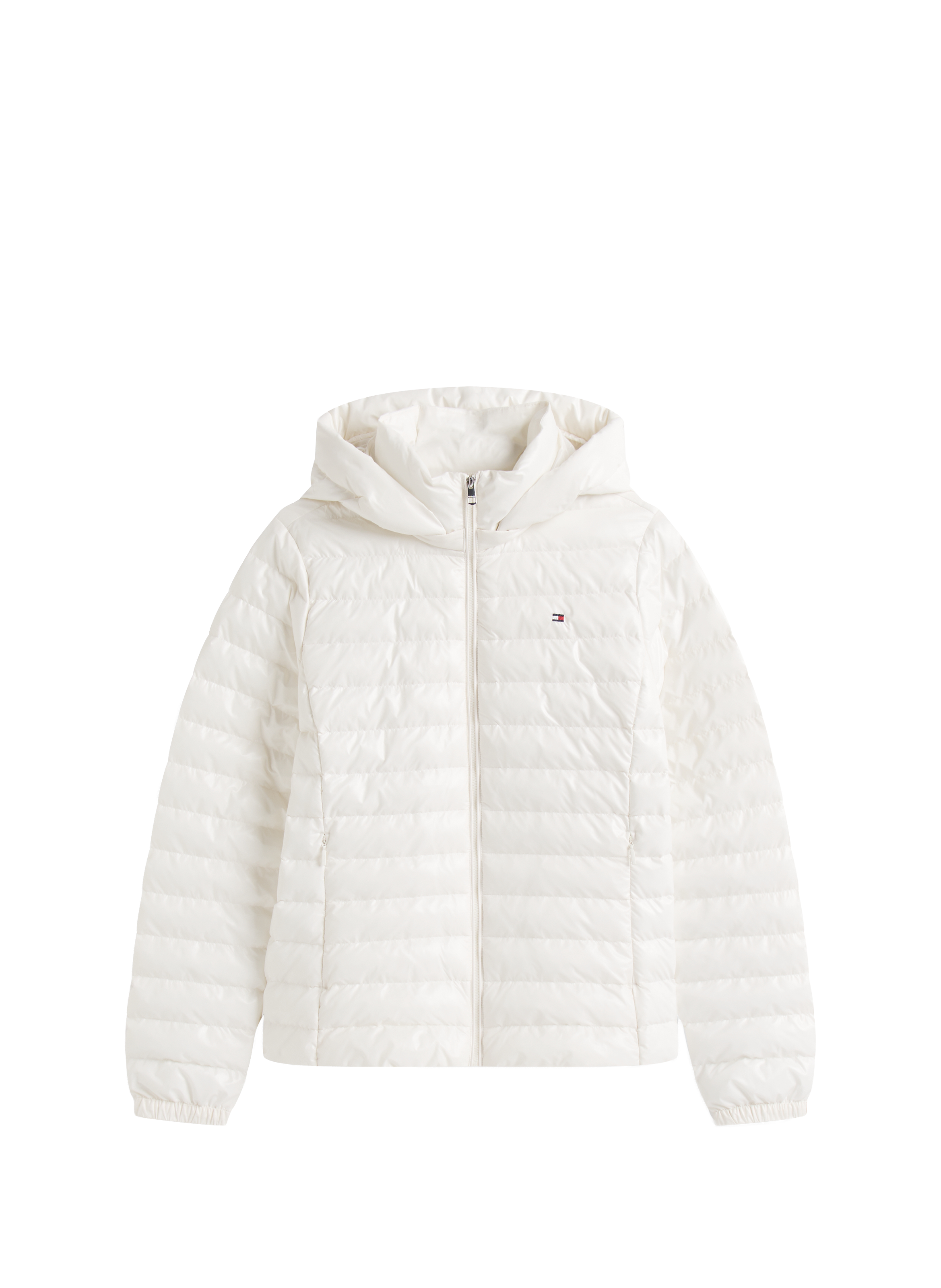 Doudoune déperlante cintrée pliable TOMMY HILFIGER Blanc
