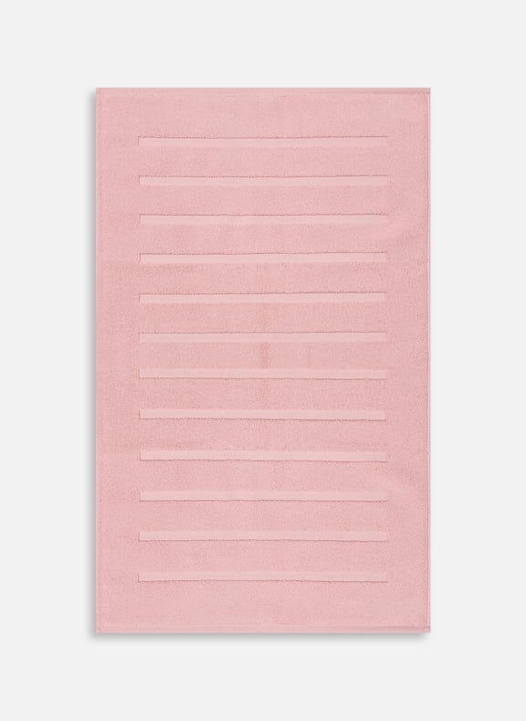 Tapis de bain en coton biologique Rose by AU PRINTEMPS PARIS AU PRINTEMPS PARIS Tapis de bain en coton biologique Rose