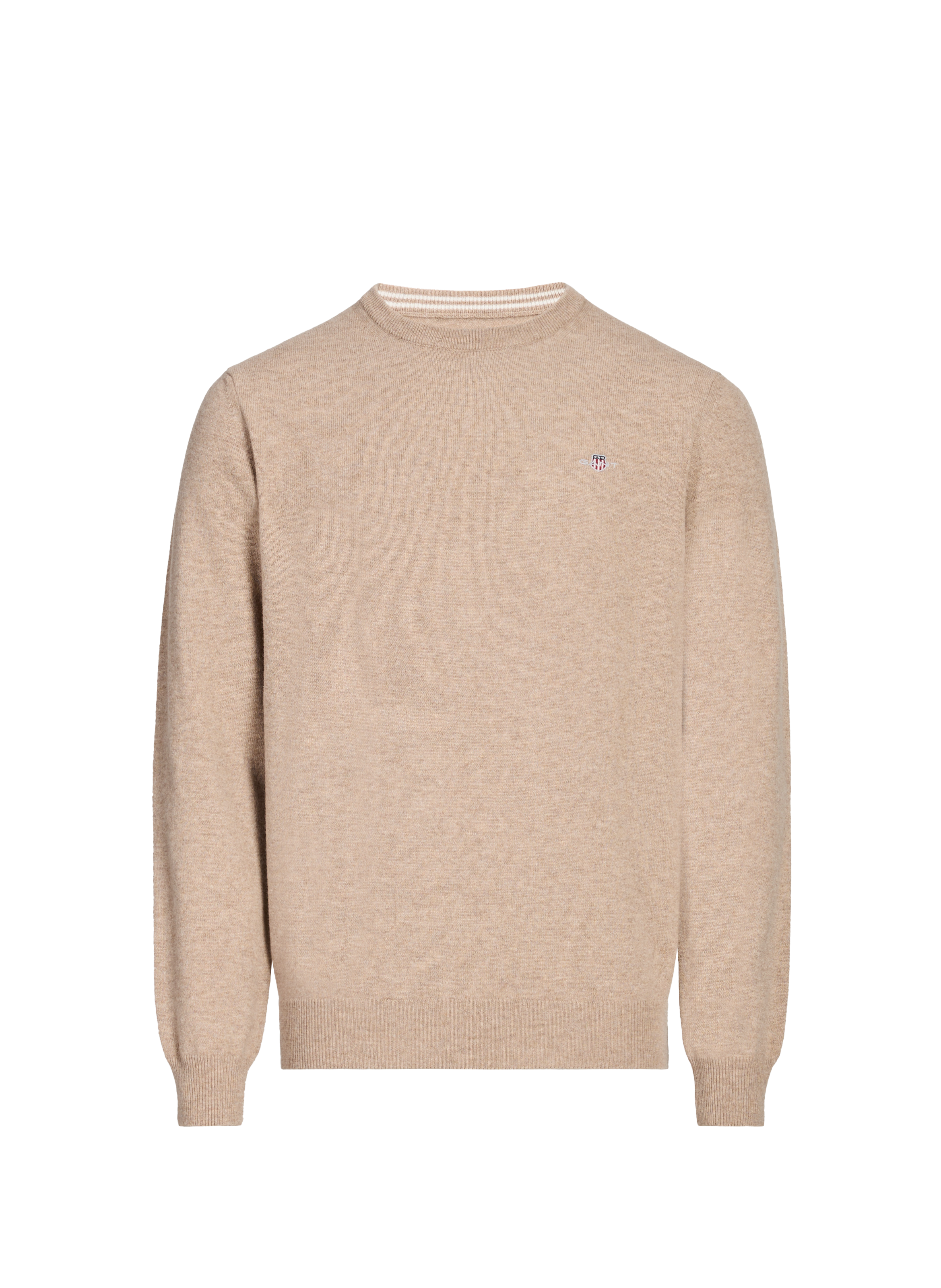 GANT Crew-neck jumper Beige