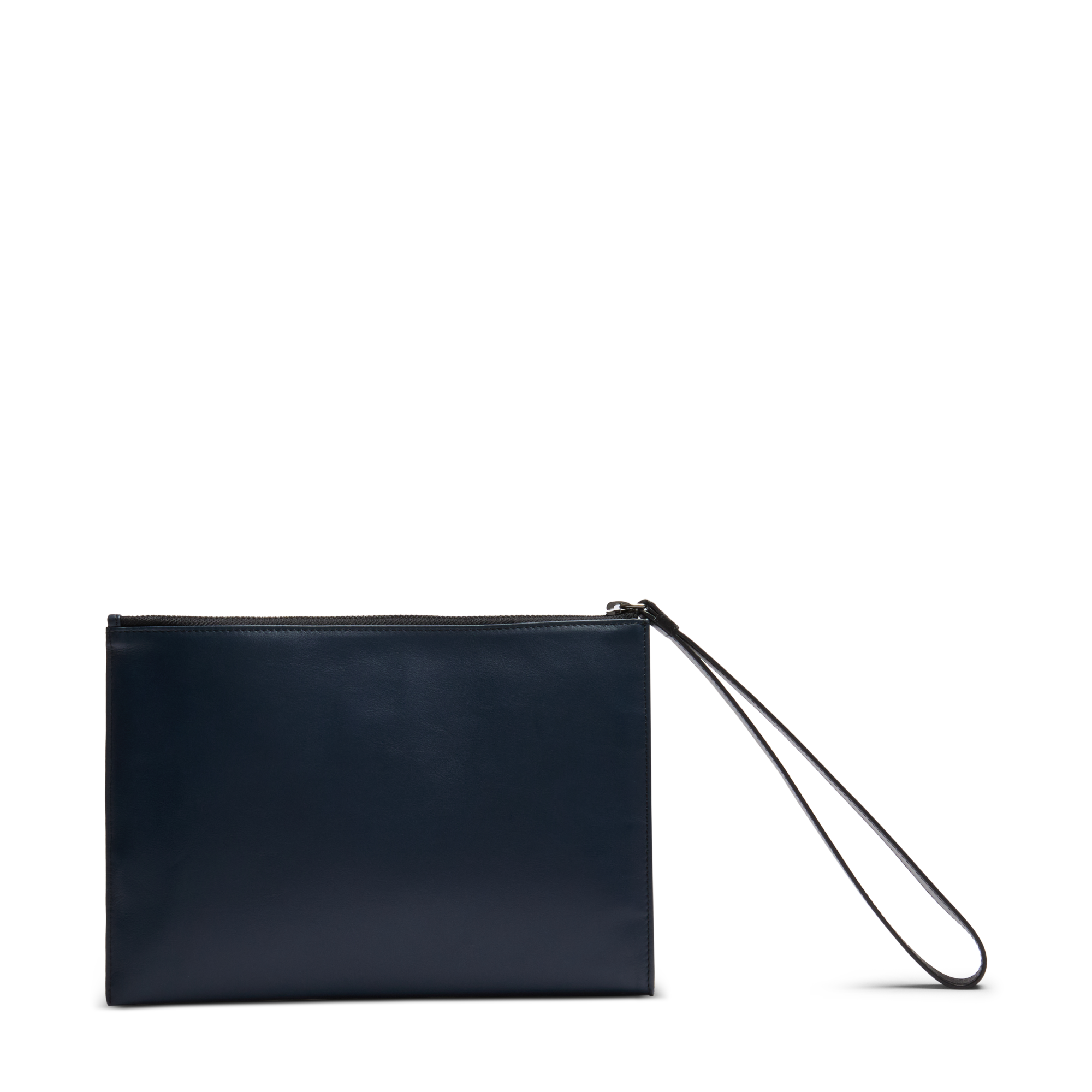 Pochette zippée léon de lancel en cuir LANCEL Bleu